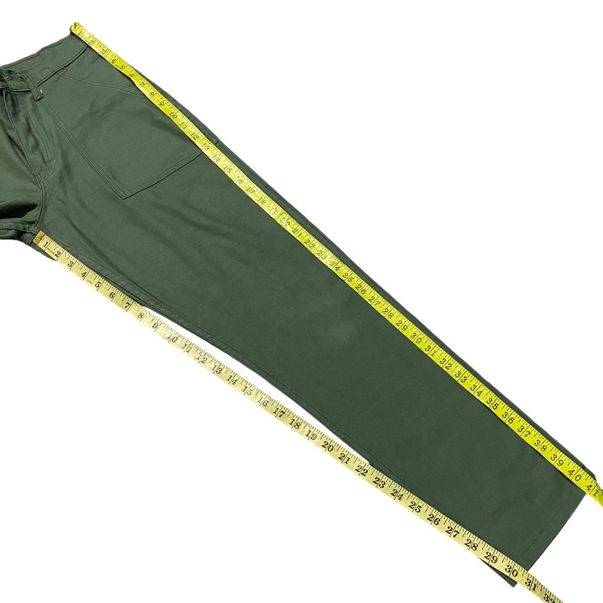 Japanese Brand Vintage GUNG HO Sateen Fatigue Pants Size US 30 / EU 46 - 17 Thumbnail