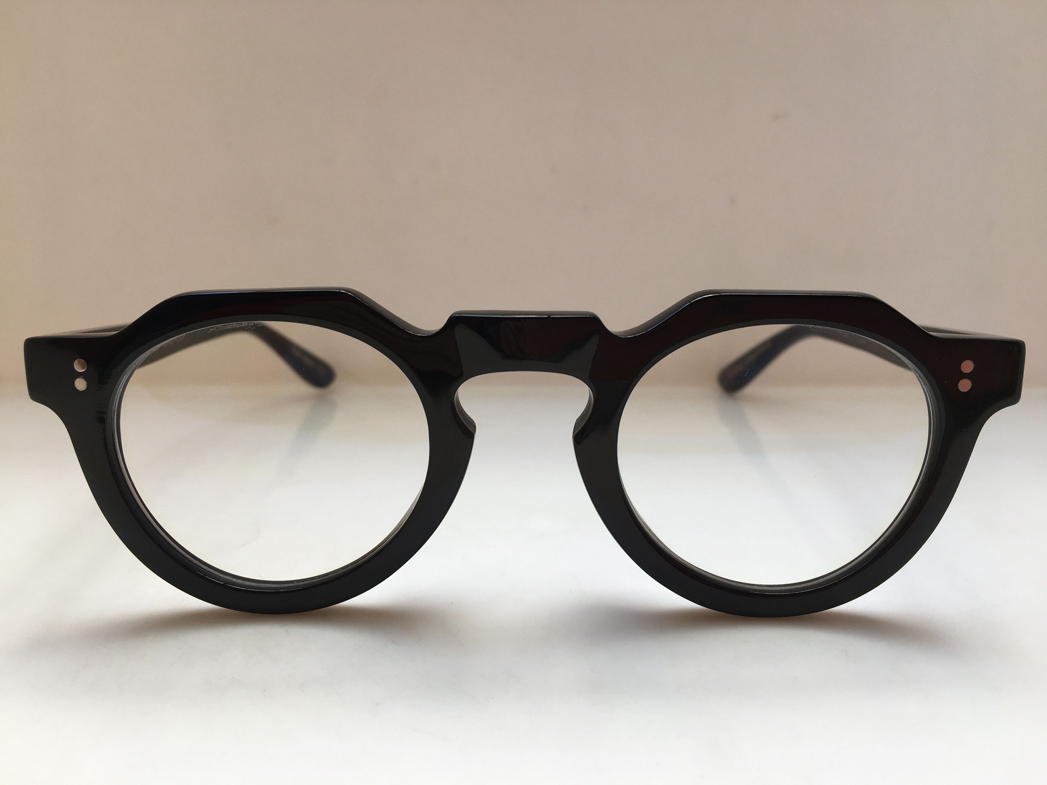 Lesca Lunetier Lesca Lunetier Genuine Horn PICA Architect Eyeglasses Size ONE SIZE - 1 Thumbnail
