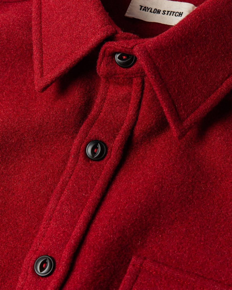 Taylor Stitch Taylor Stitch Maritime Shirt Jacket Clifford Red Wool Small Size US S / EU 44-46 / 1 - 15 Thumbnail