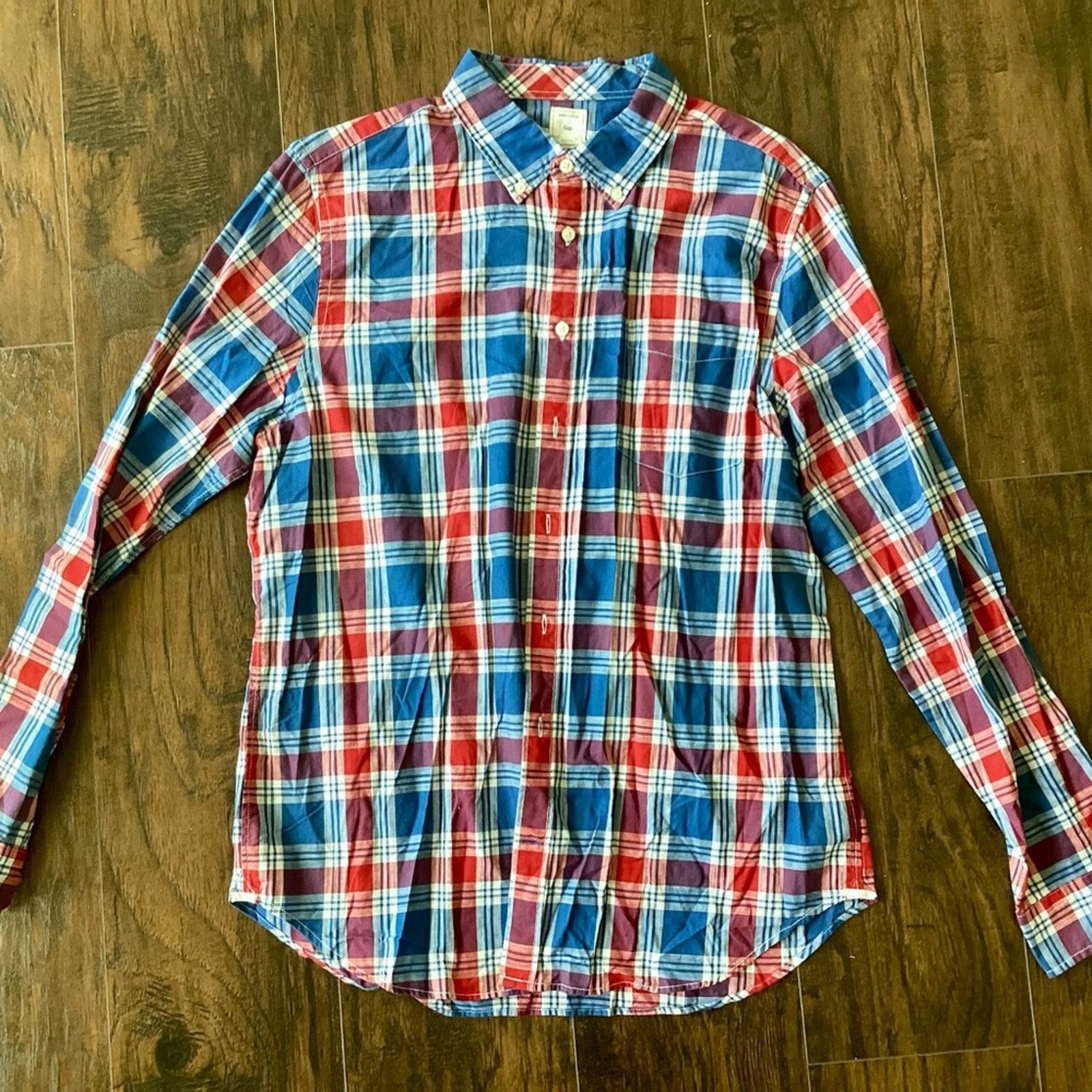 Gap GAP Plaid Button Down Size US XL / EU 56 / 4 - 2 Thumbnail