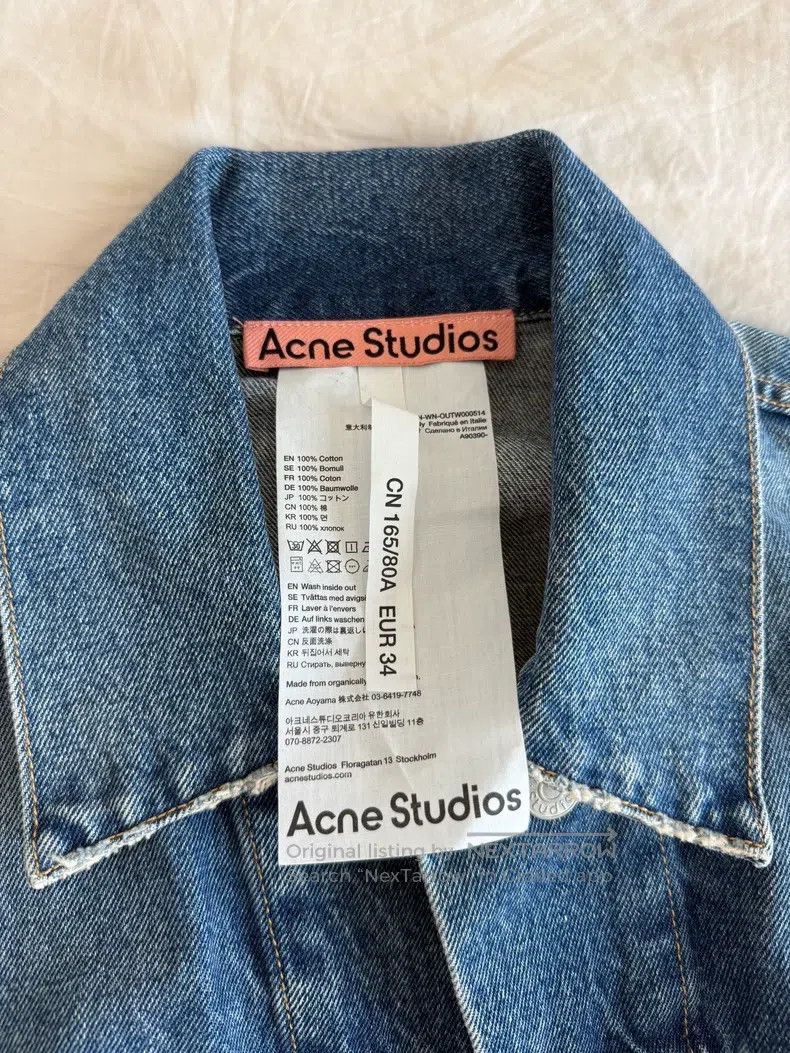 Acne Studios Acne Studios Denim Jacket Size XXS / US 00 / IT 34 - 2 Thumbnail