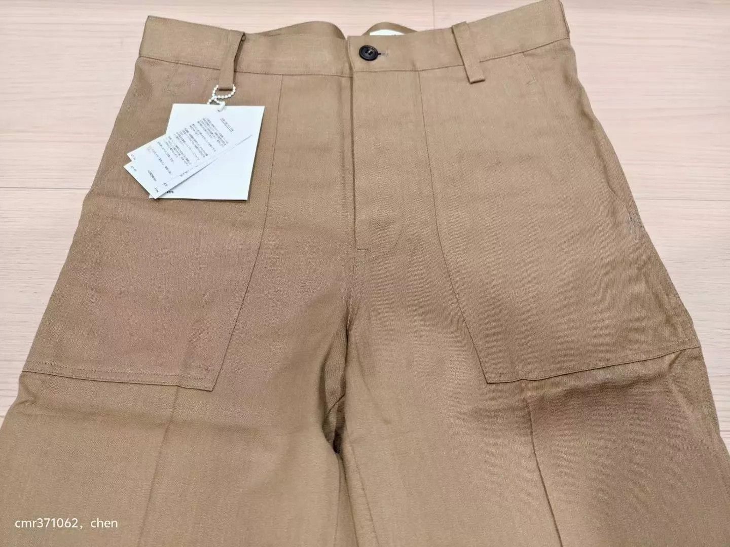Visvim VISVIM 22SS ALDA PANTS (L/W) Khaki 1 Wool-Linen New Size US 30 / EU 46 - 2 Thumbnail