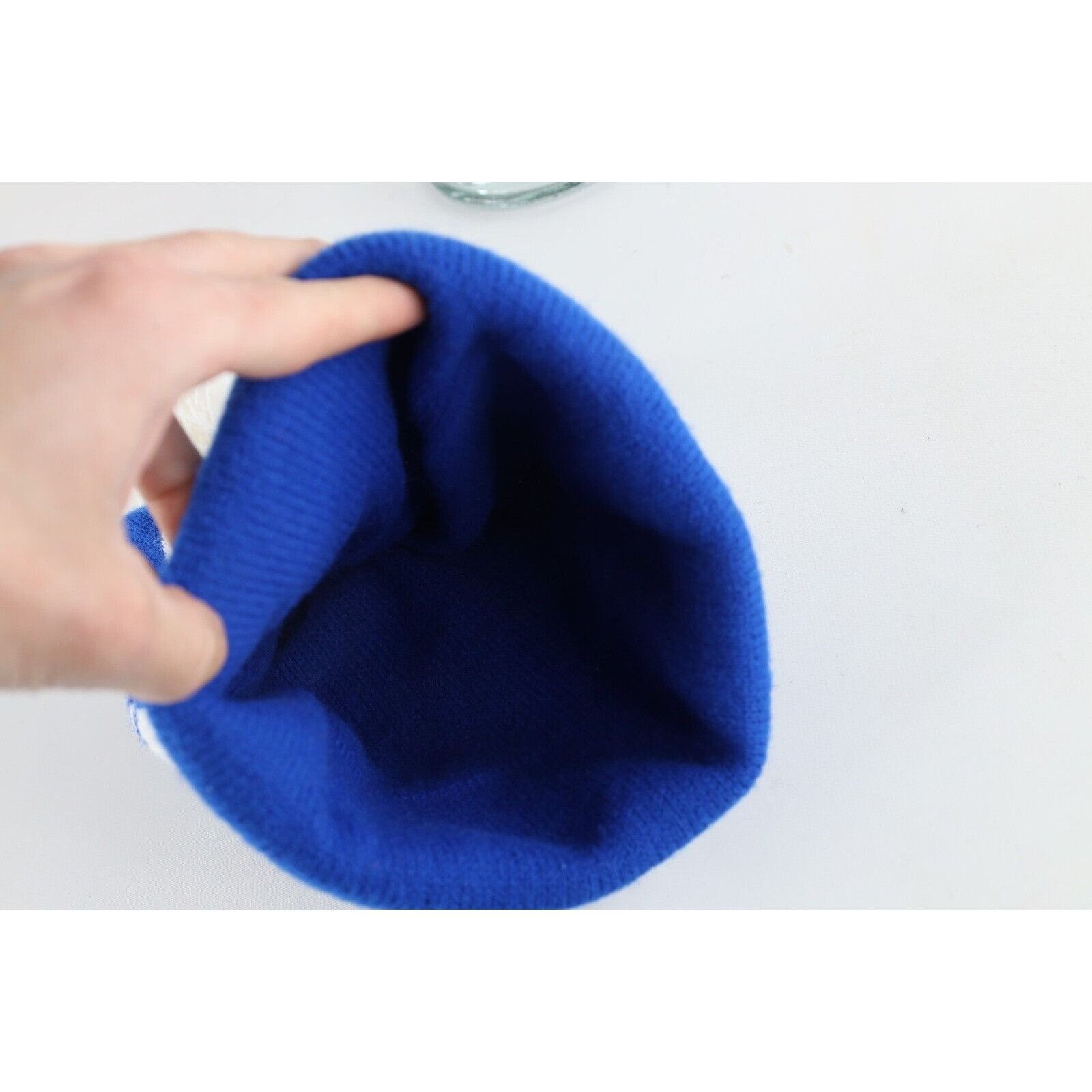 Vintage Vintage 90s Streetwear Save The Whales Pom Knit Hat Size ONE SIZE - 6 Thumbnail