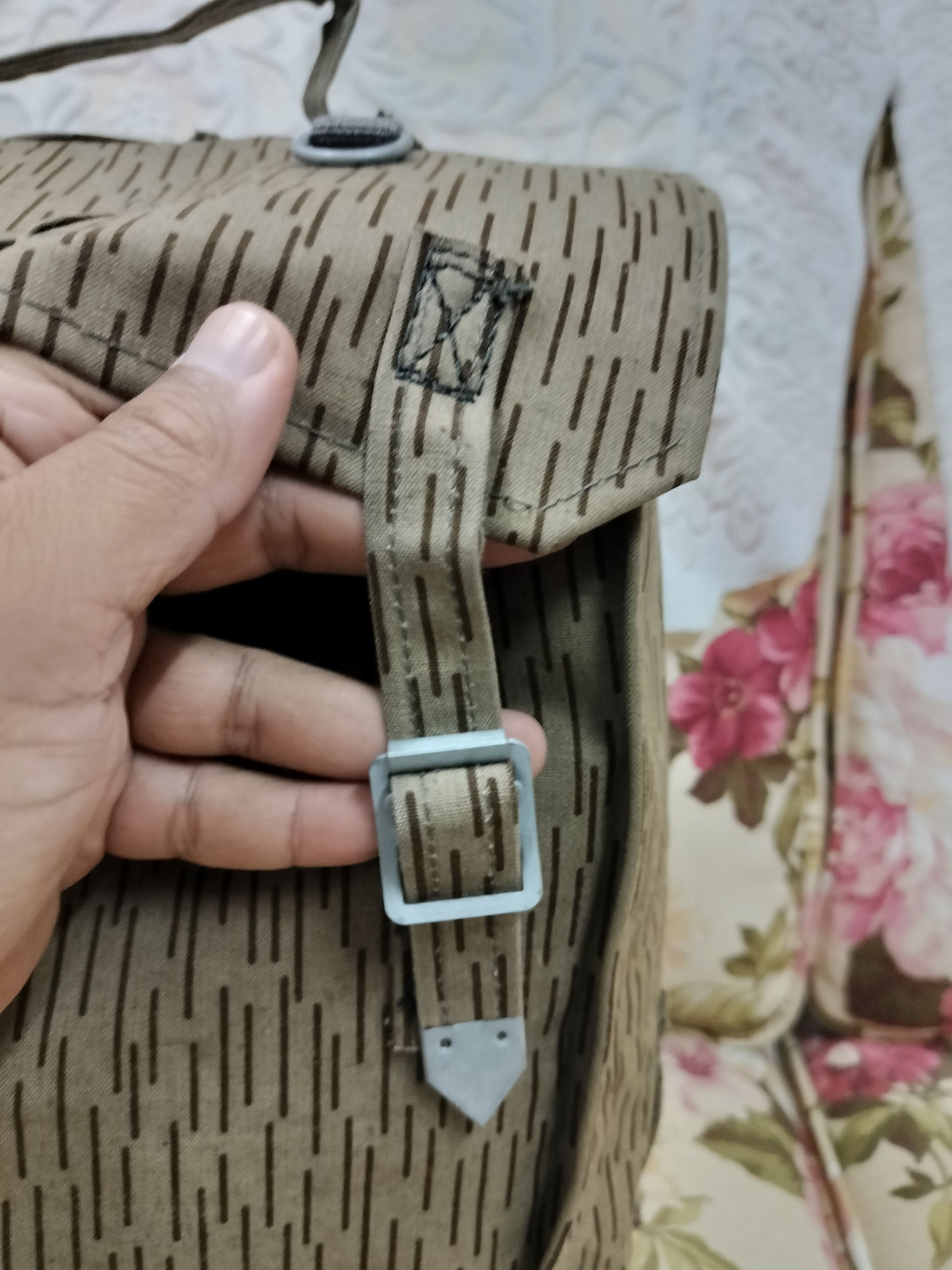 Vintage Vintage Germany Military Army bag Size ONE SIZE - 3 Thumbnail