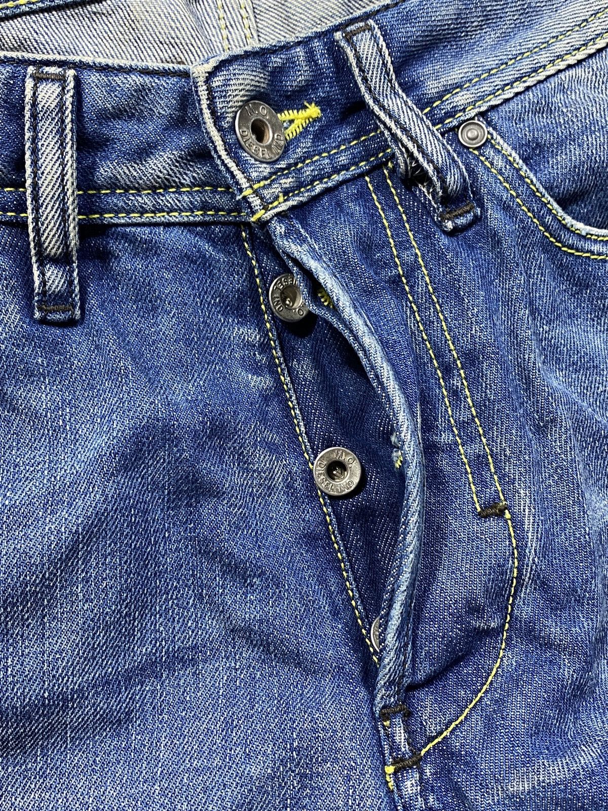 Diesel Y2k Diesel Bootcut Wash Denim Low Rise Jeans Size US 31 - 8 Thumbnail