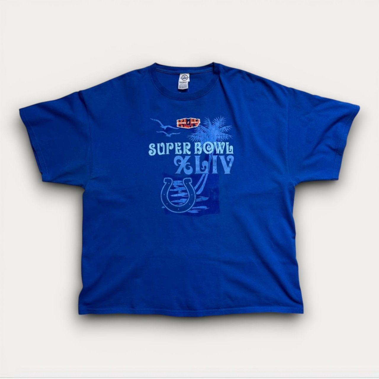 NFL Vintage Y2K Super Bowl XLIV Indianapolis Colts Tee Size US XXL / EU 58 / 5 - 1 Thumbnail