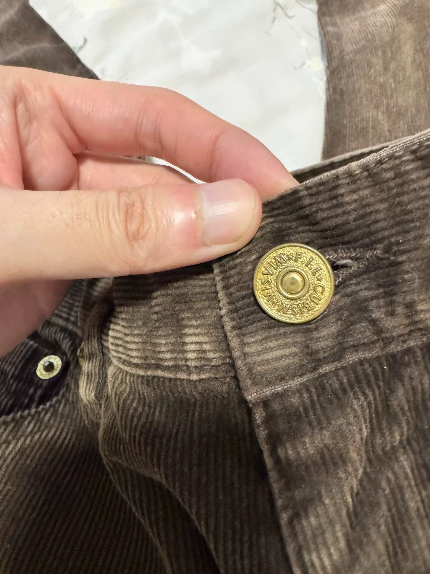 Visvim visvim 12aw Fluxus 04 N.D Mud-Dyed Corduroy Pants S Brown 1 Size US 30 / EU 46 - 6 Thumbnail