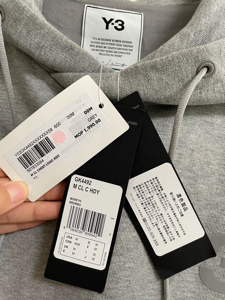 Y-3 Y-3 Casual hooded sweatshirt Size US M / EU 48-50 / 2 - 2 Thumbnail