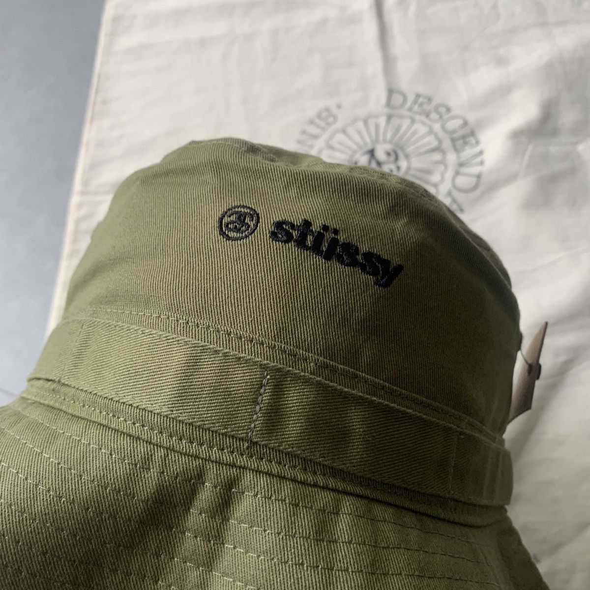 Stussy Stussy twill lock up bucket hat Size ONE SIZE - 2 Thumbnail