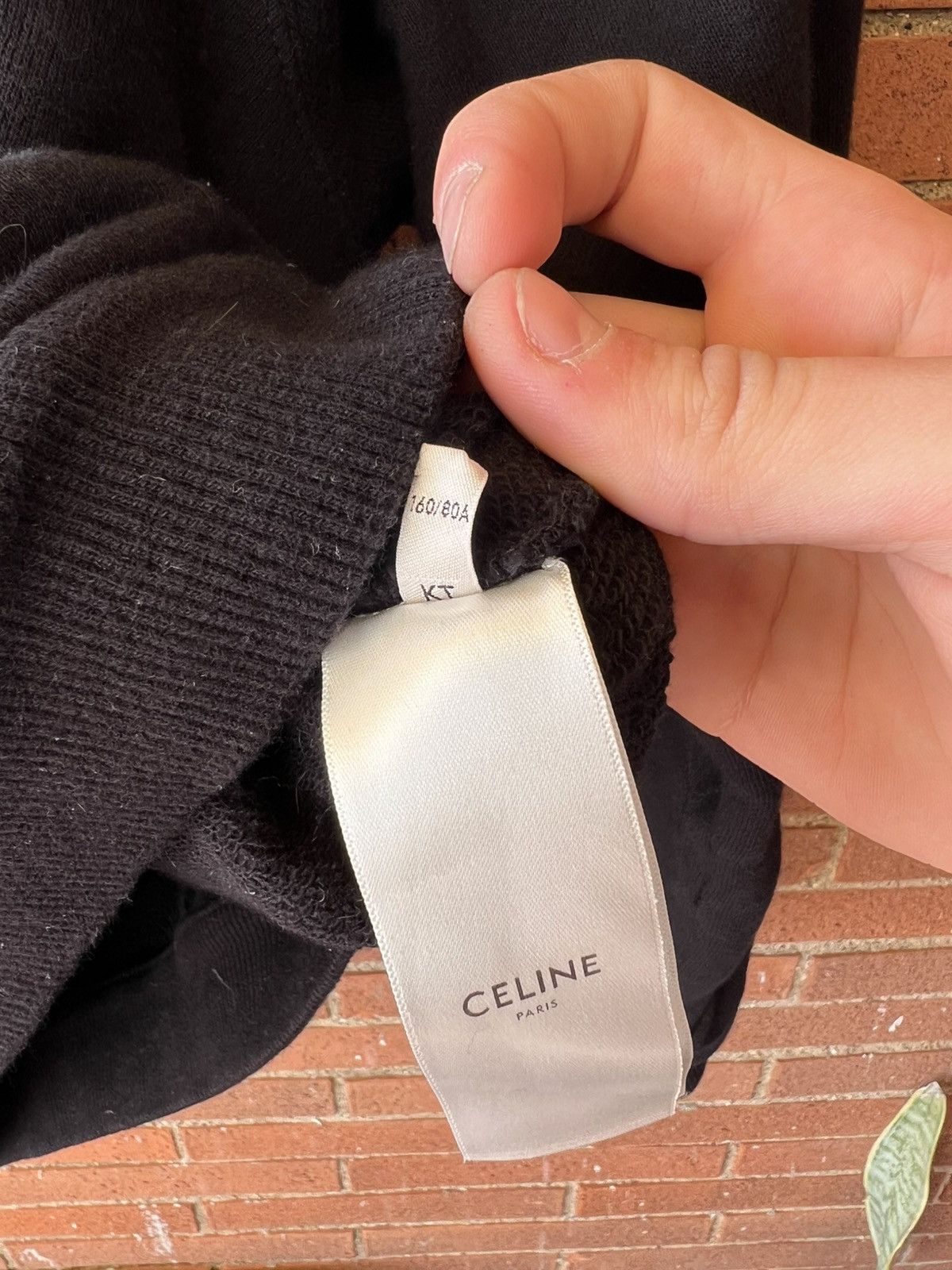 Celine Celine logo hoodie by Hedi Slimane Size US S / EU 44-46 / 1 - 8 Thumbnail