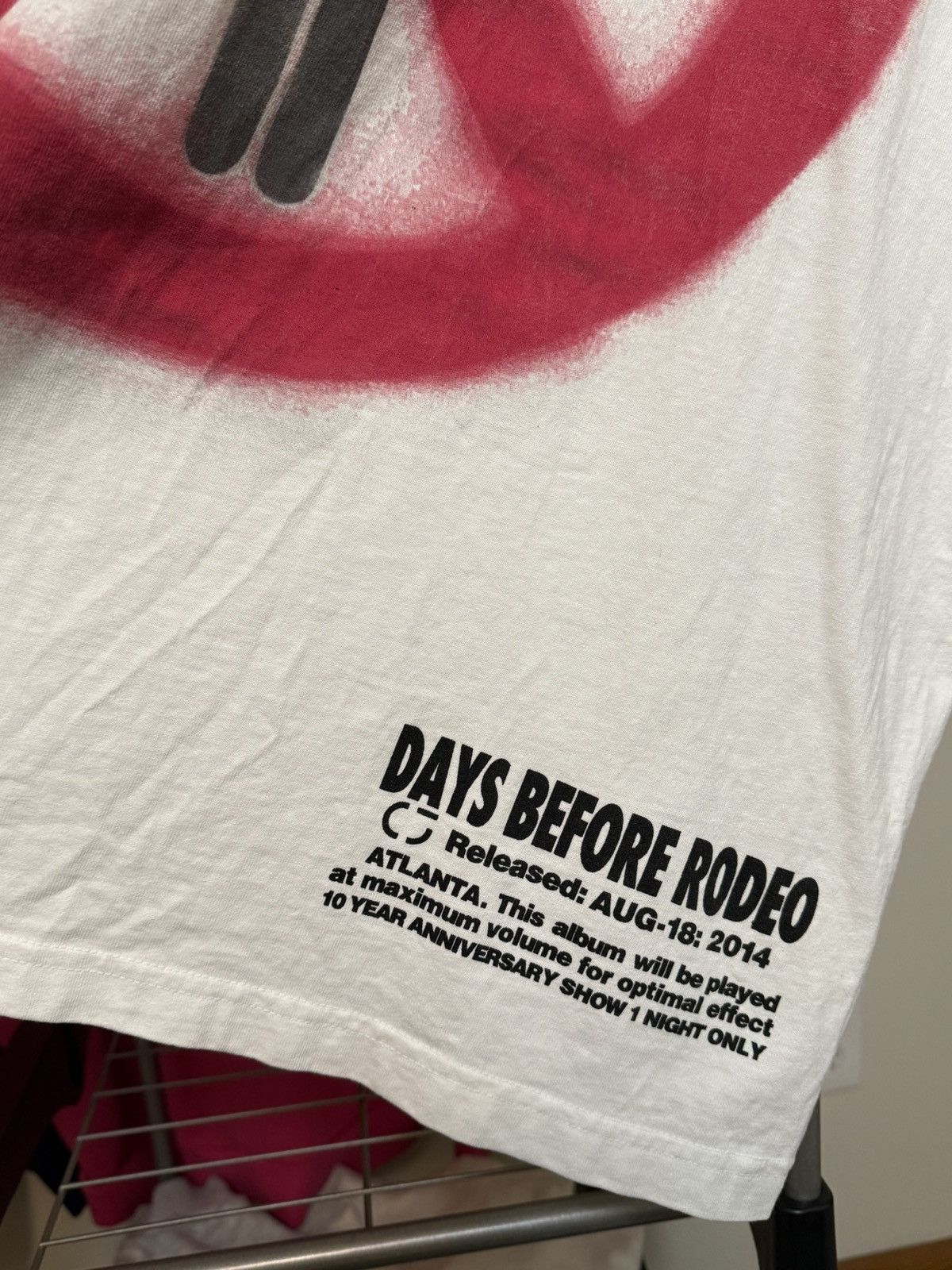 Travis Scott × Vintage Travis Scott Days Before Rodeo Tee Size US L / EU 52-54 / 3 - 5 Thumbnail