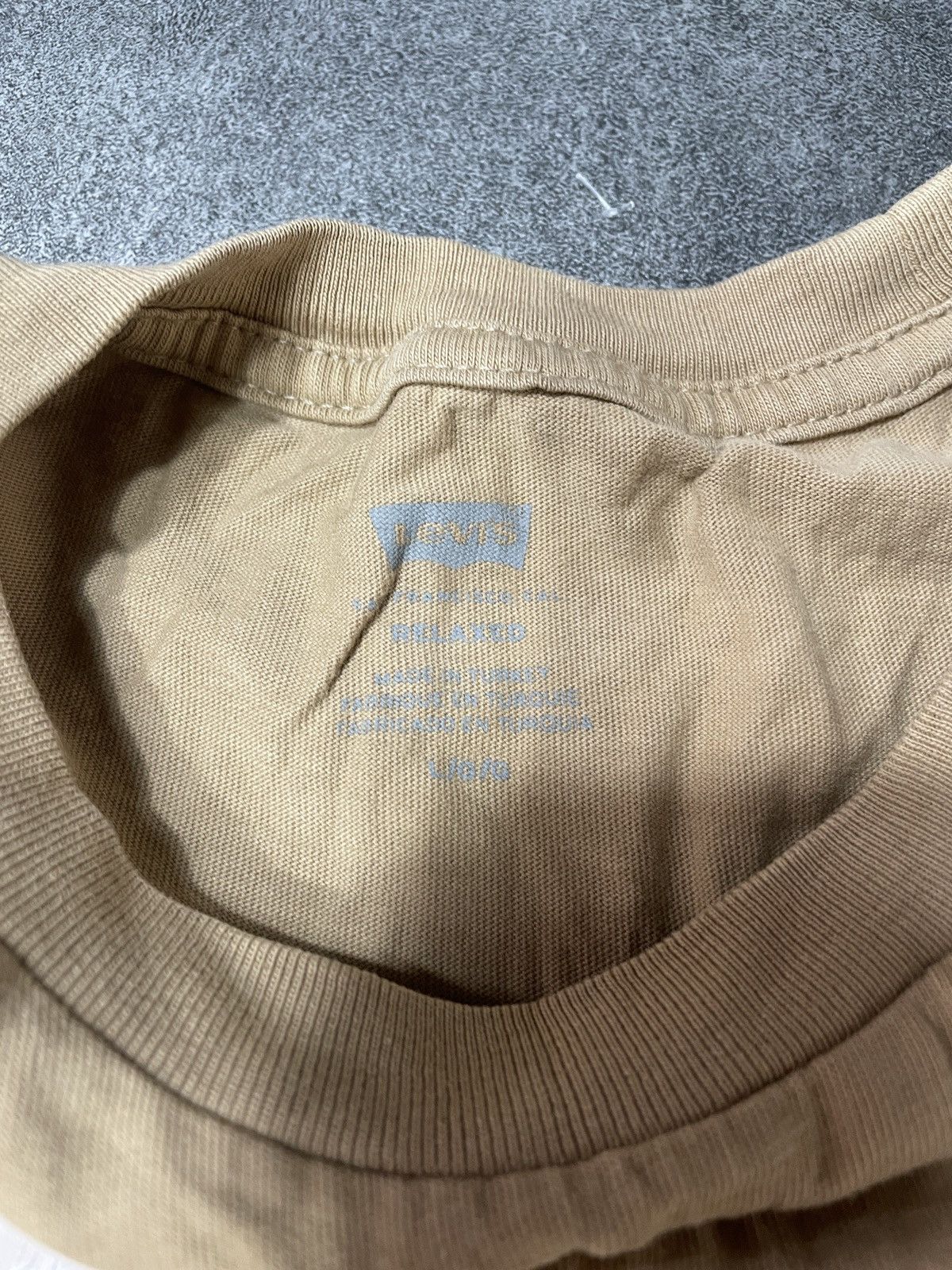 Levi's × Vintage 🔥Offers🔥Levis Tee Spellout Hype Streetwear Size US L / EU 52-54 / 3 - 4 Thumbnail