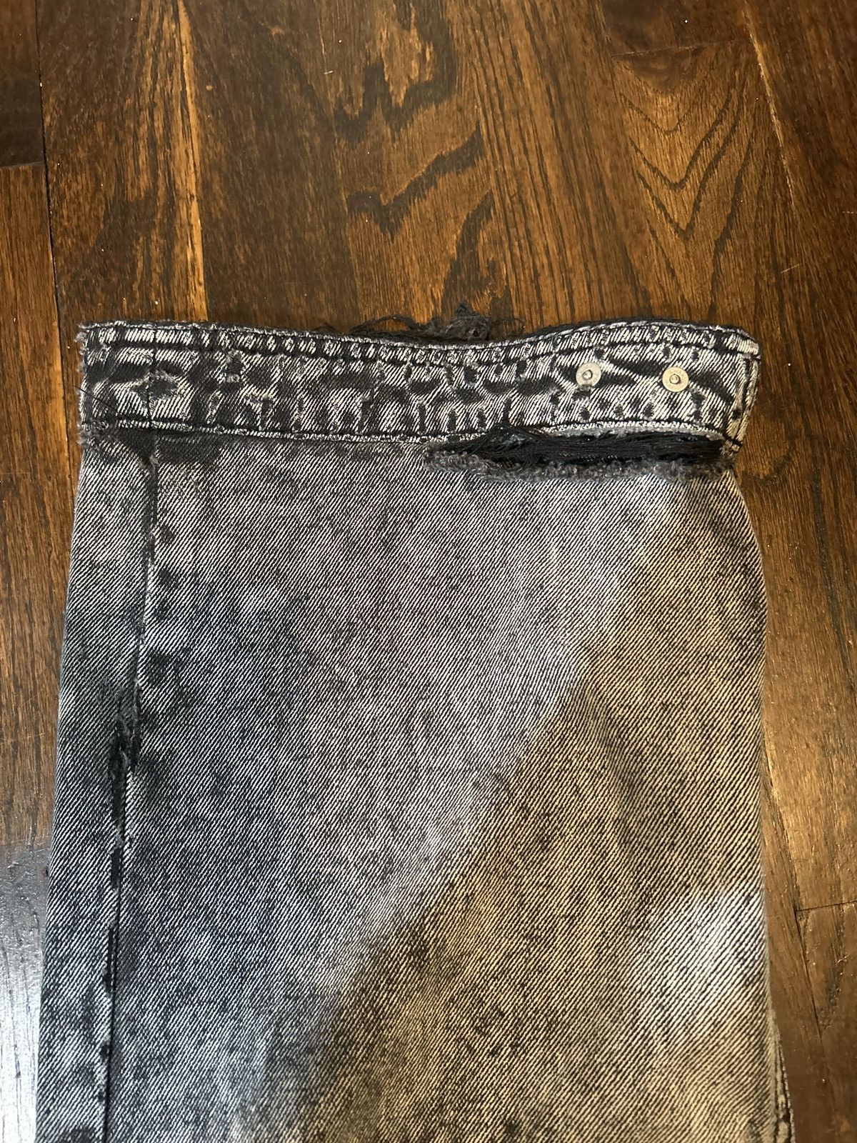 Andersson Bell Andersson bell bleach washed white denim pants Size US 30 / EU 46 - 7 Thumbnail