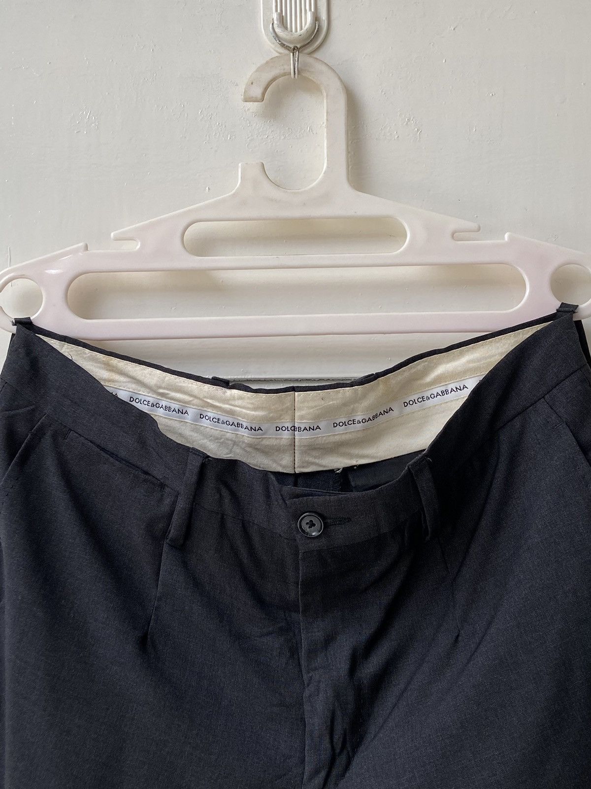 Dolce & Gabbana DOLCE & GABBANA Black Long Pants Size US 30 / EU 46 - 13 Thumbnail