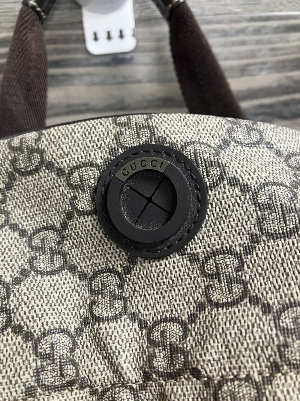 Gucci Gucci Supreme PVC GG Logo Backpack Size ONE SIZE - 4 Thumbnail