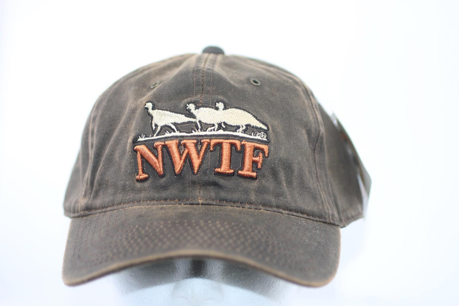 Other NWTF Wild Turkey Federation Distressed Cap Adjustable Hunt#1 Size ONE SIZE - 1 Thumbnail