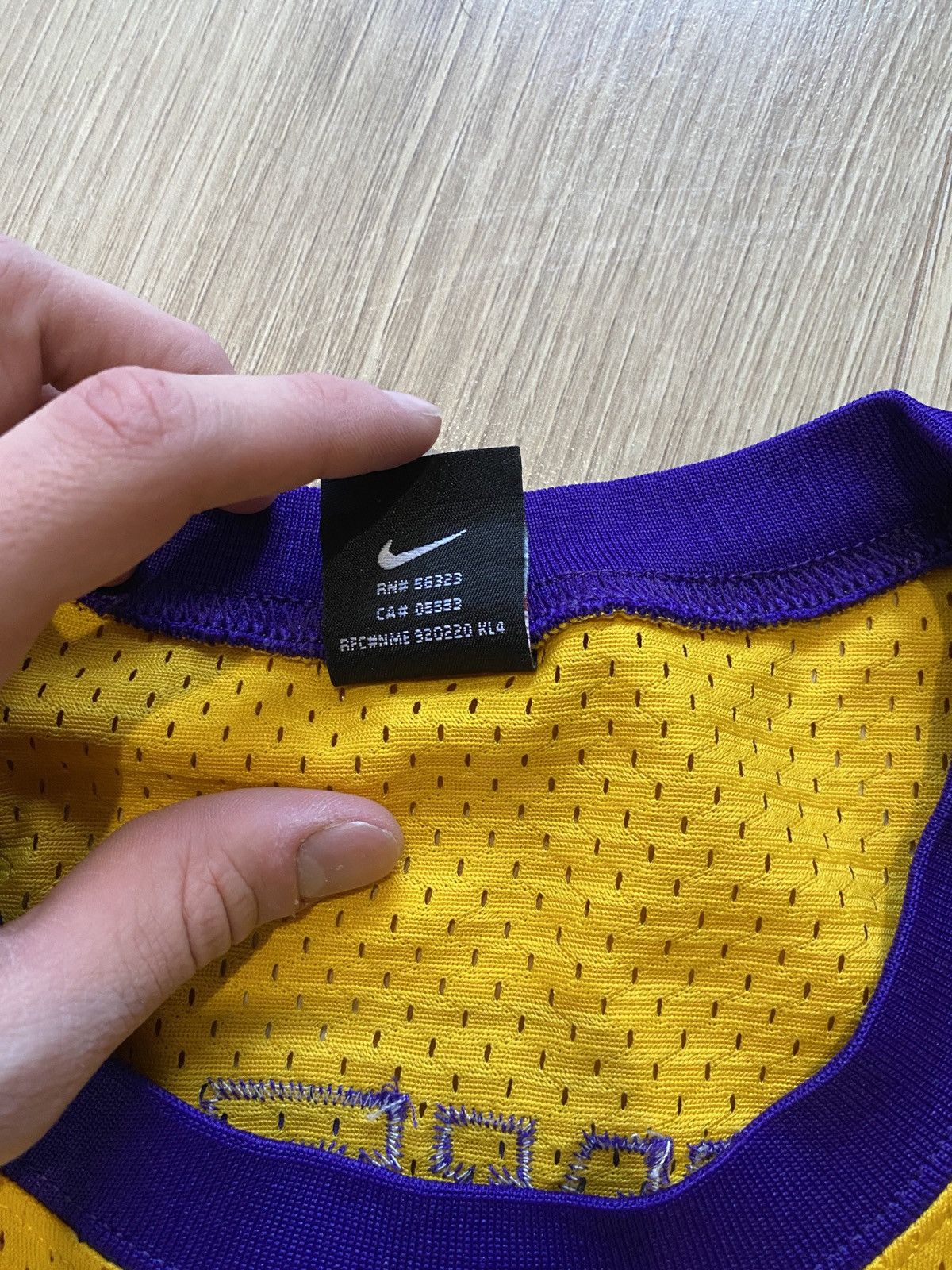 NBA × Nike × Vintage Nike x Lakers x O’Neal vintage 1990 Size US M / EU 48-50 / 2 - 4 Thumbnail