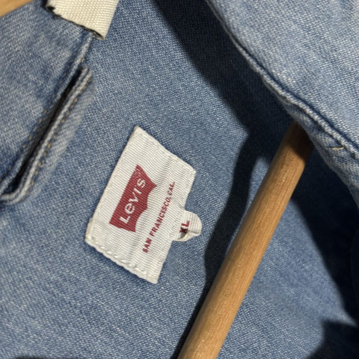Levi's Levis vintage denim shirt button up xl blue streetwear Size US XL / EU 56 / 4 - 5 Thumbnail