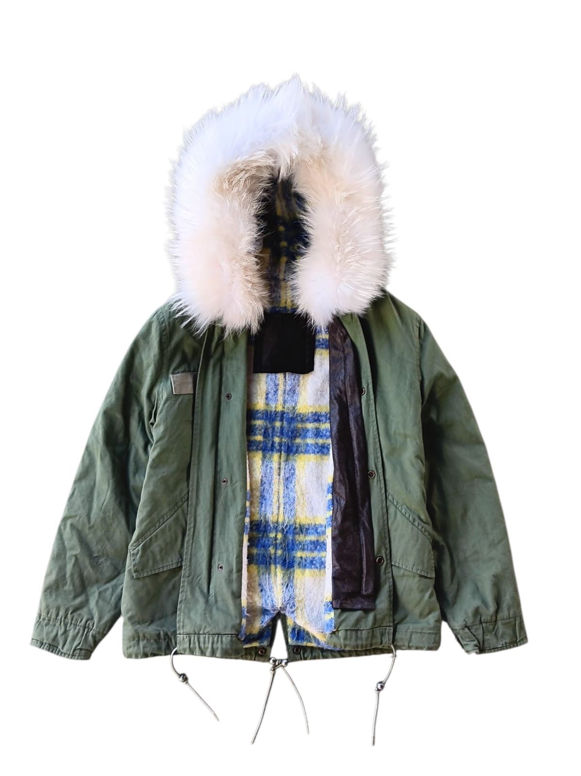 MR & MRS ITALY MR & MRS ITALY army green parka mini fur jacket unisex Size US M / EU 48-50 / 2 - 1 Thumbnail