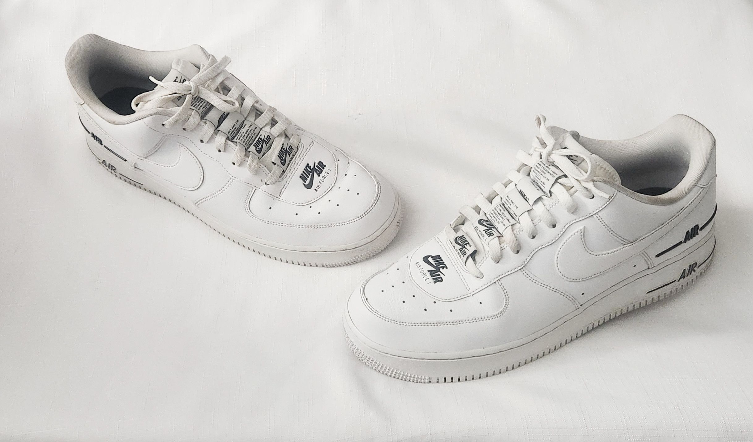 Nike Nike Men's Air Force 1 07' LV8 CJ1379-100 Size 13 sneakers Size US 13 / EU 46 - 4 Thumbnail