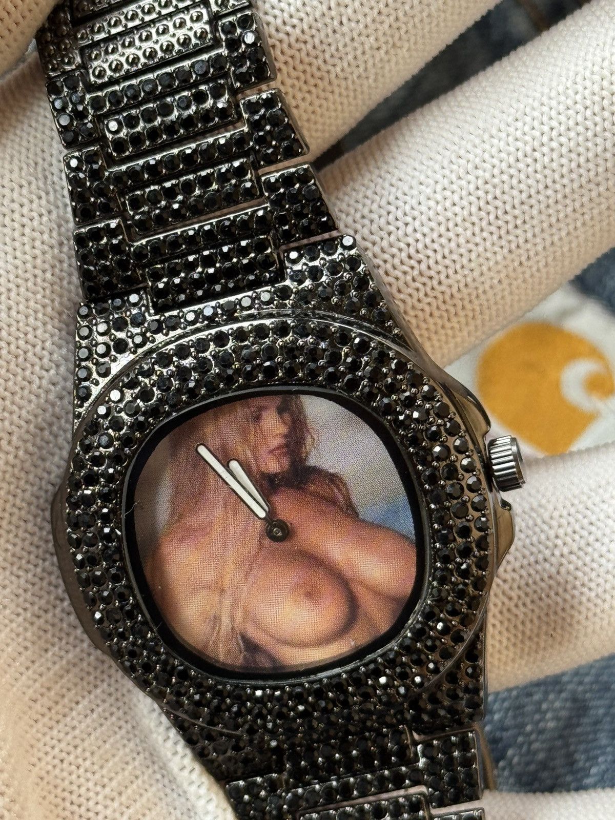 Vintage 😍Vintage 00s Rare 18+ Girl watch with stones, WORK Size ONE SIZE - 5 Thumbnail