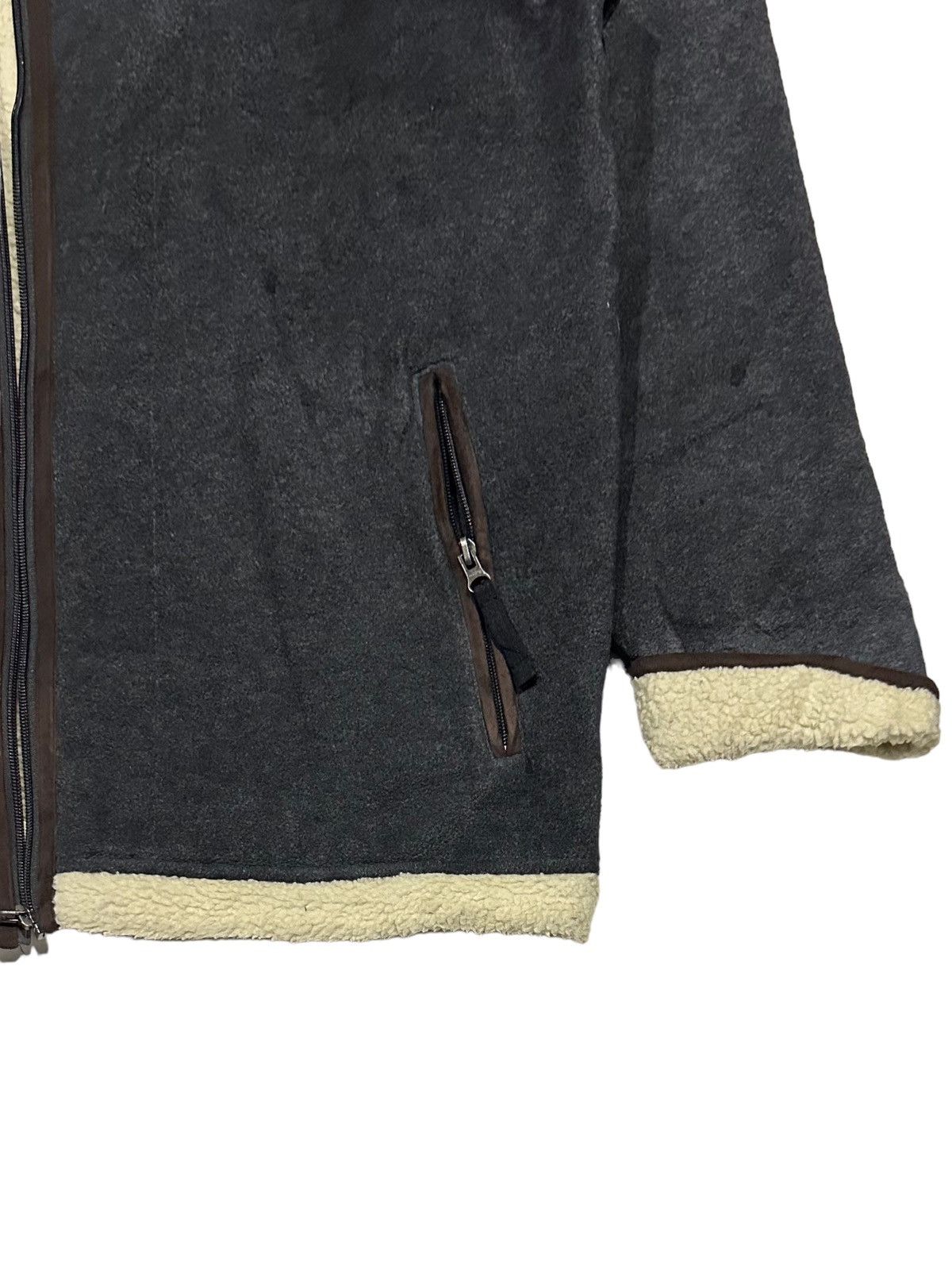 Renoma VINTAGE UP RENOMA SUEDE SHEEPSKIN JACKET WINTER Size US M / EU 48-50 / 2 - 9 Thumbnail