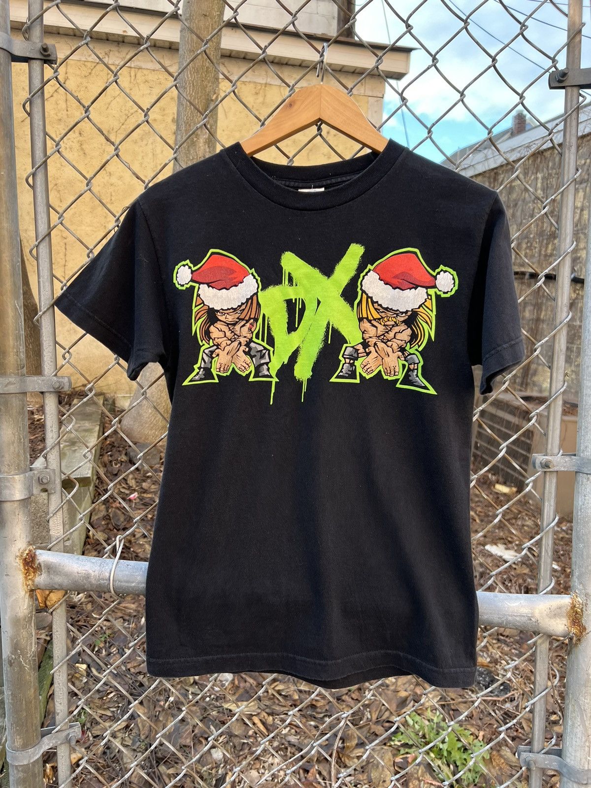 WWE Vintage D Generation X Christmas Wrestling Tee Shawn michael Size US S / EU 44-46 / 1 - 2 Thumbnail