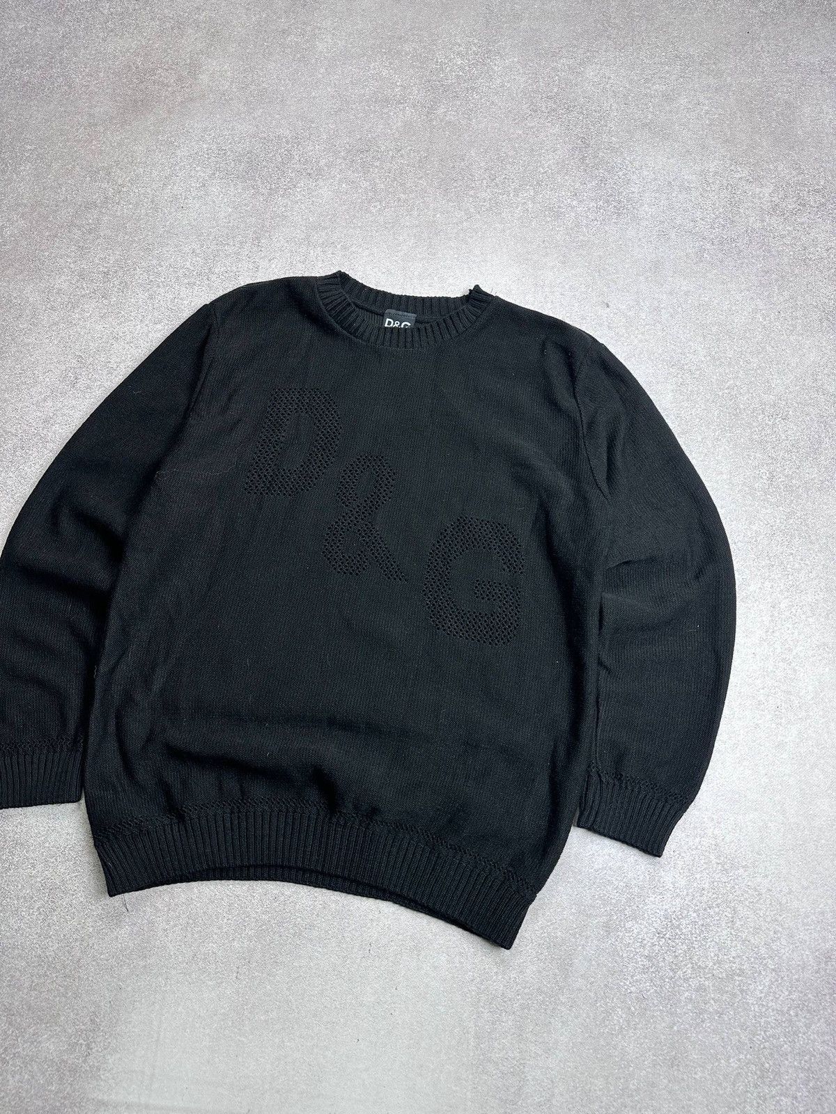 Dolce & Gabbana Vintage Dolce & Gabbana Big Logo Avantgarde Sweatshirt L Size US L / EU 52-54 / 3 - 3 Thumbnail