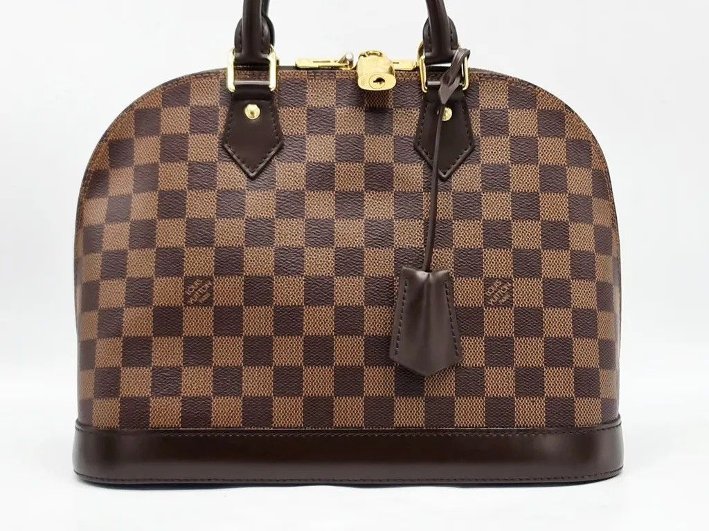 Louis Vuitton Authentic Louis Vuitton Damier Ebene Alma PM Size ONE SIZE - 14 Thumbnail