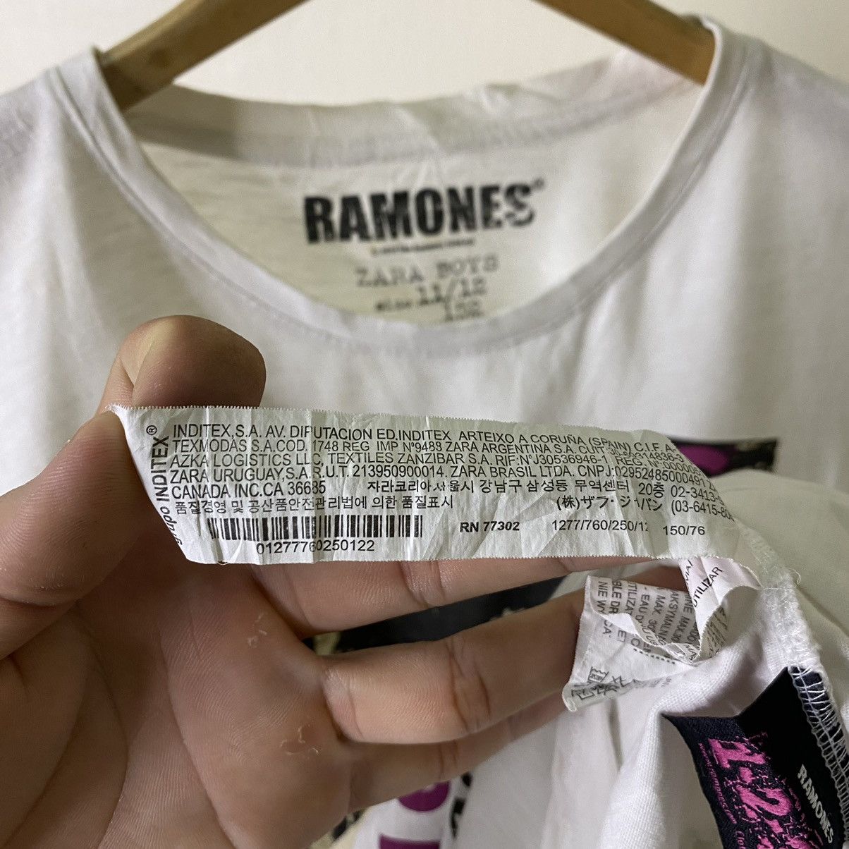 Band Tees × Zara Zara x Ramones Punk Band LS Tee Size US S / EU 44-46 / 1 - 5 Thumbnail