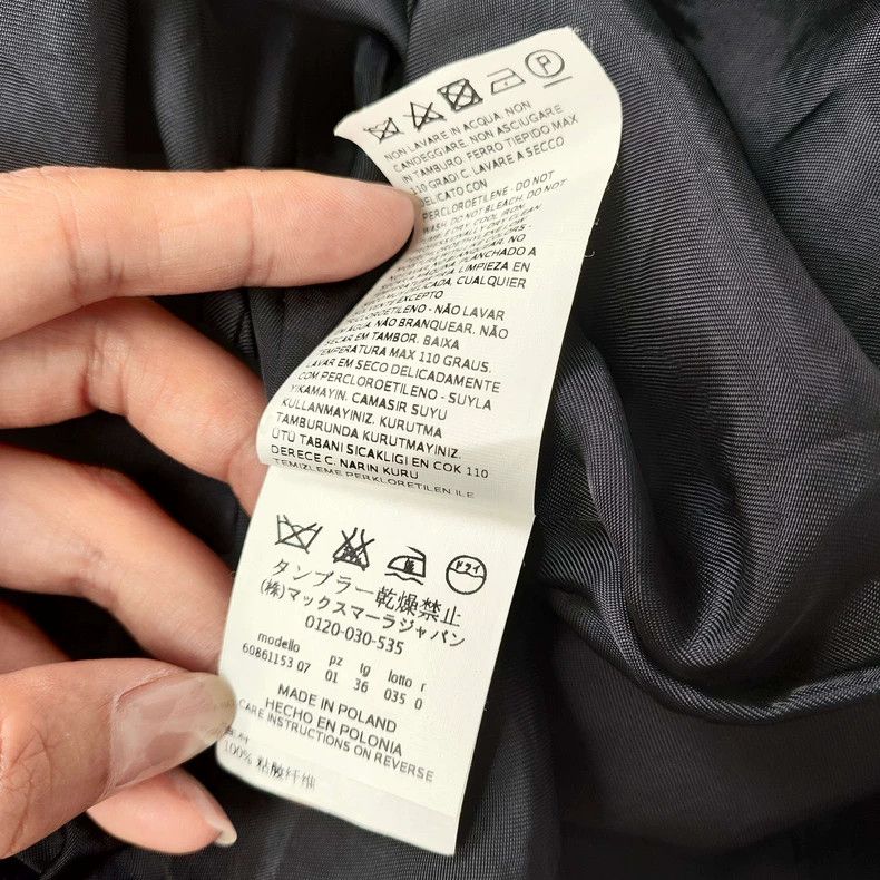 Max Mara Max Mara Alpaca Coat Blue Size S / US 4 / IT 40 - 5 Thumbnail