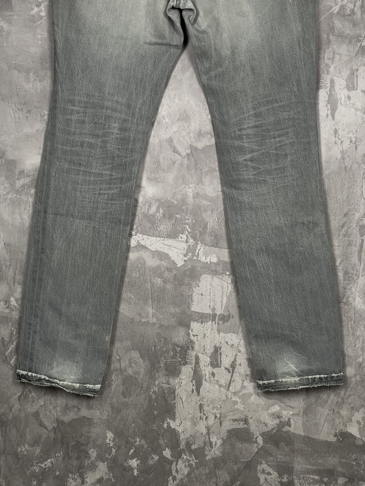 Just Cavalli × Vintage 00s Just Cavalli Vintage Y2K Glamour Retro Denim Pants Size US 33 - 6 Thumbnail