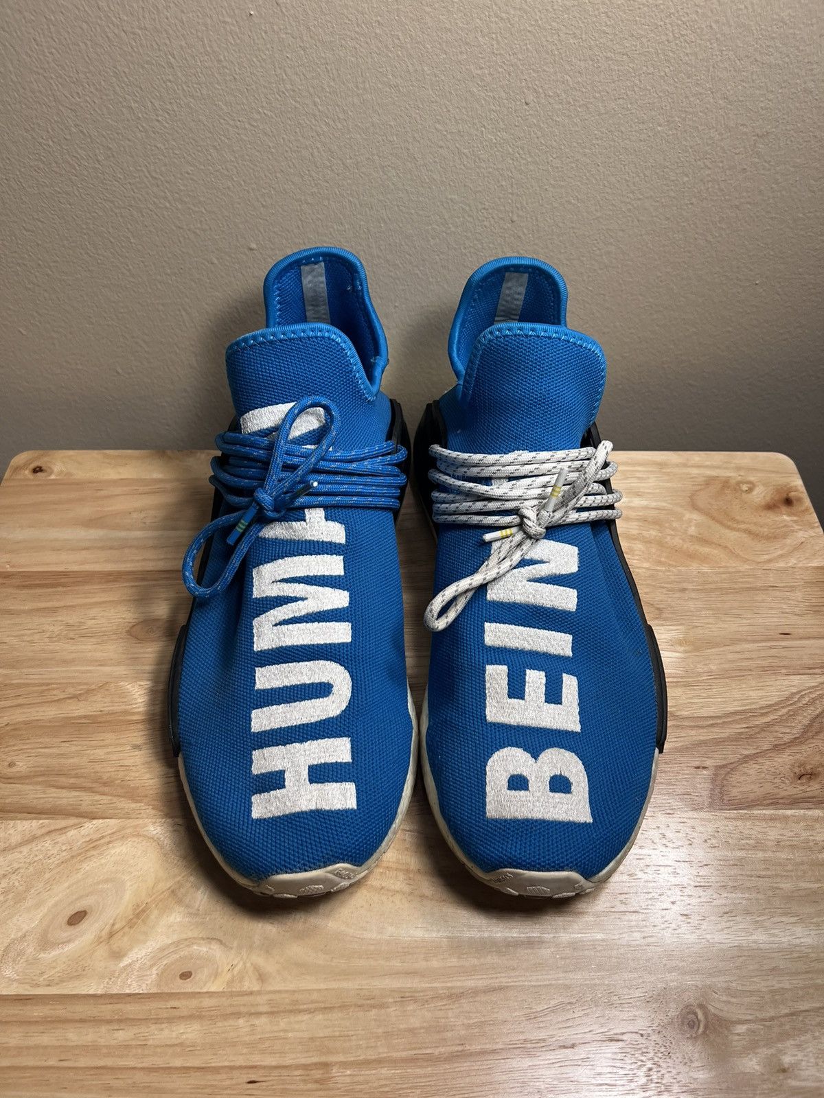 Adidas nmd hu pharrell human being sharp blue online