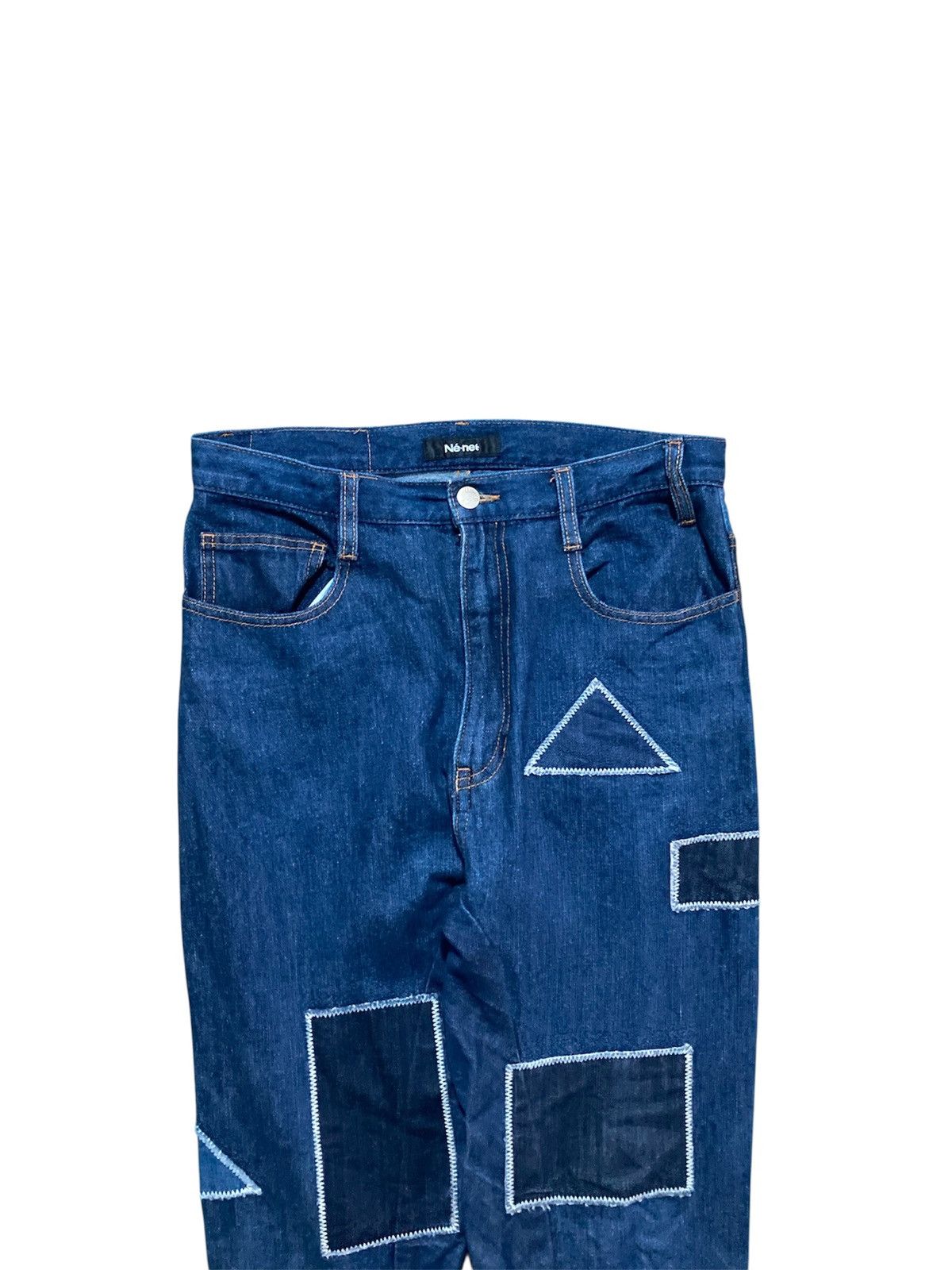 Issey Miyake Issey Miyake Ne-net Denim Pants Size 30" / US 8 / IT 44 - 2 Thumbnail