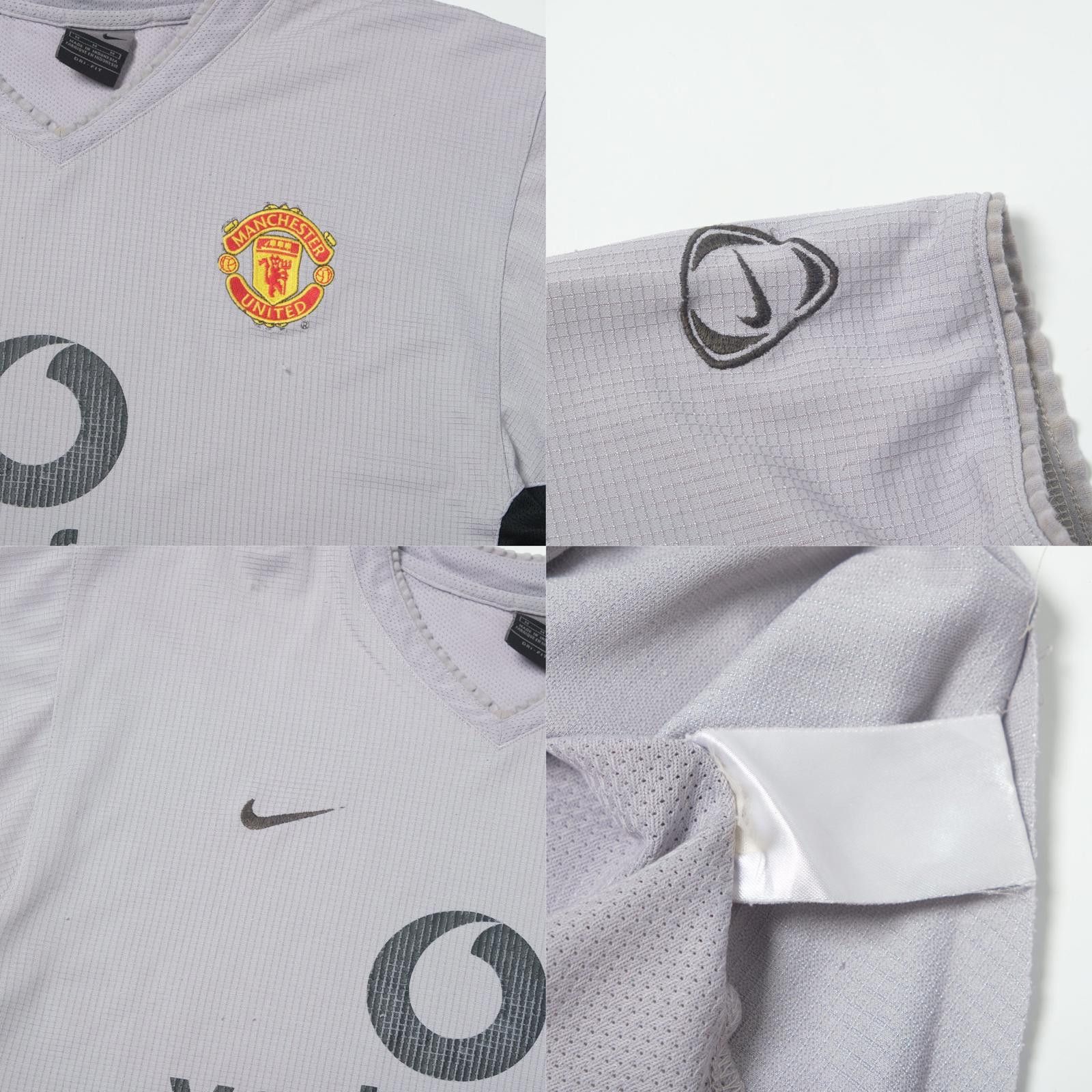 Nike 2003/04 Manchester United Training Shirt (L/XL) Size US L / EU 52-54 / 3 - 5 Thumbnail