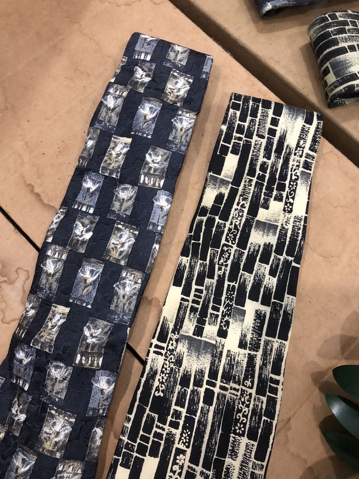 Designer Geoffrey beene silk neck tie Size ONE SIZE - 2 Thumbnail