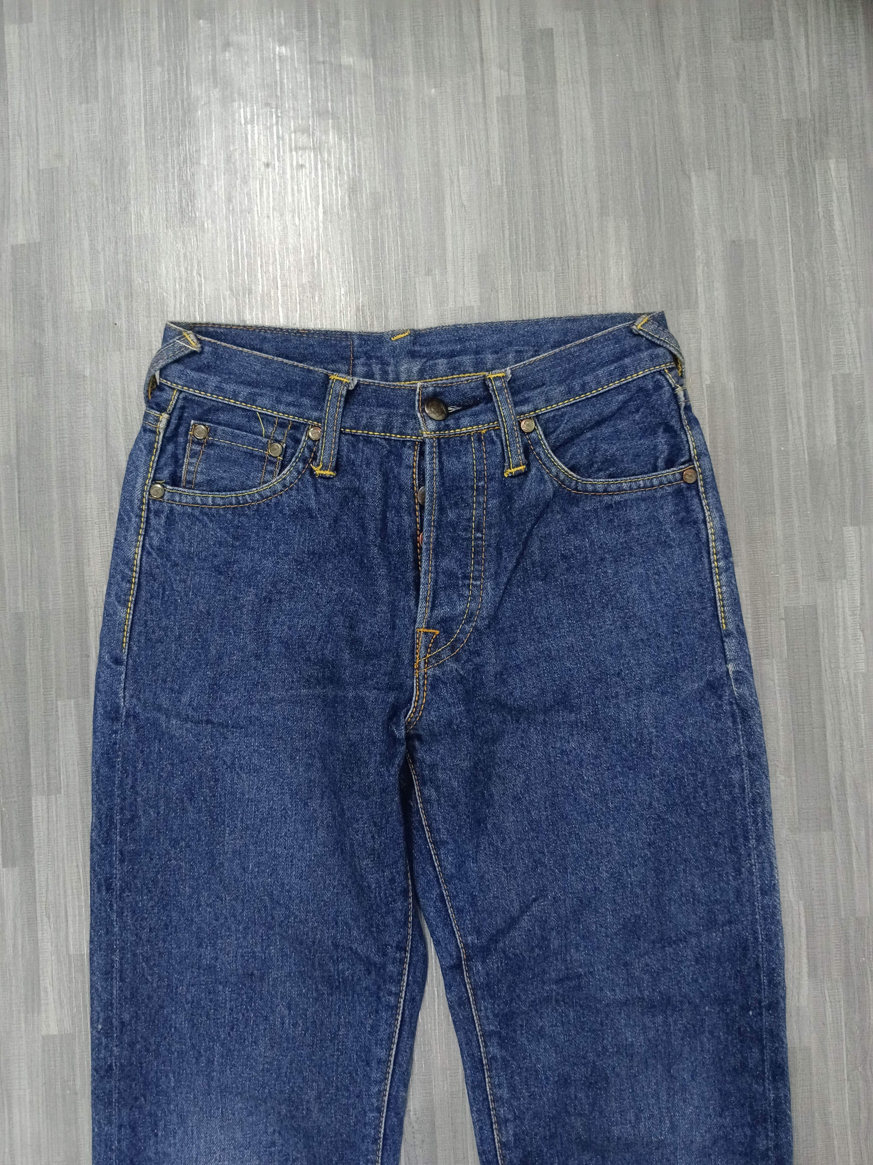Evisu EVISU DONNA OSAKA SELVEDGE DENIM PANTS Size 25" / US 0 / IT 36 - 4 Thumbnail