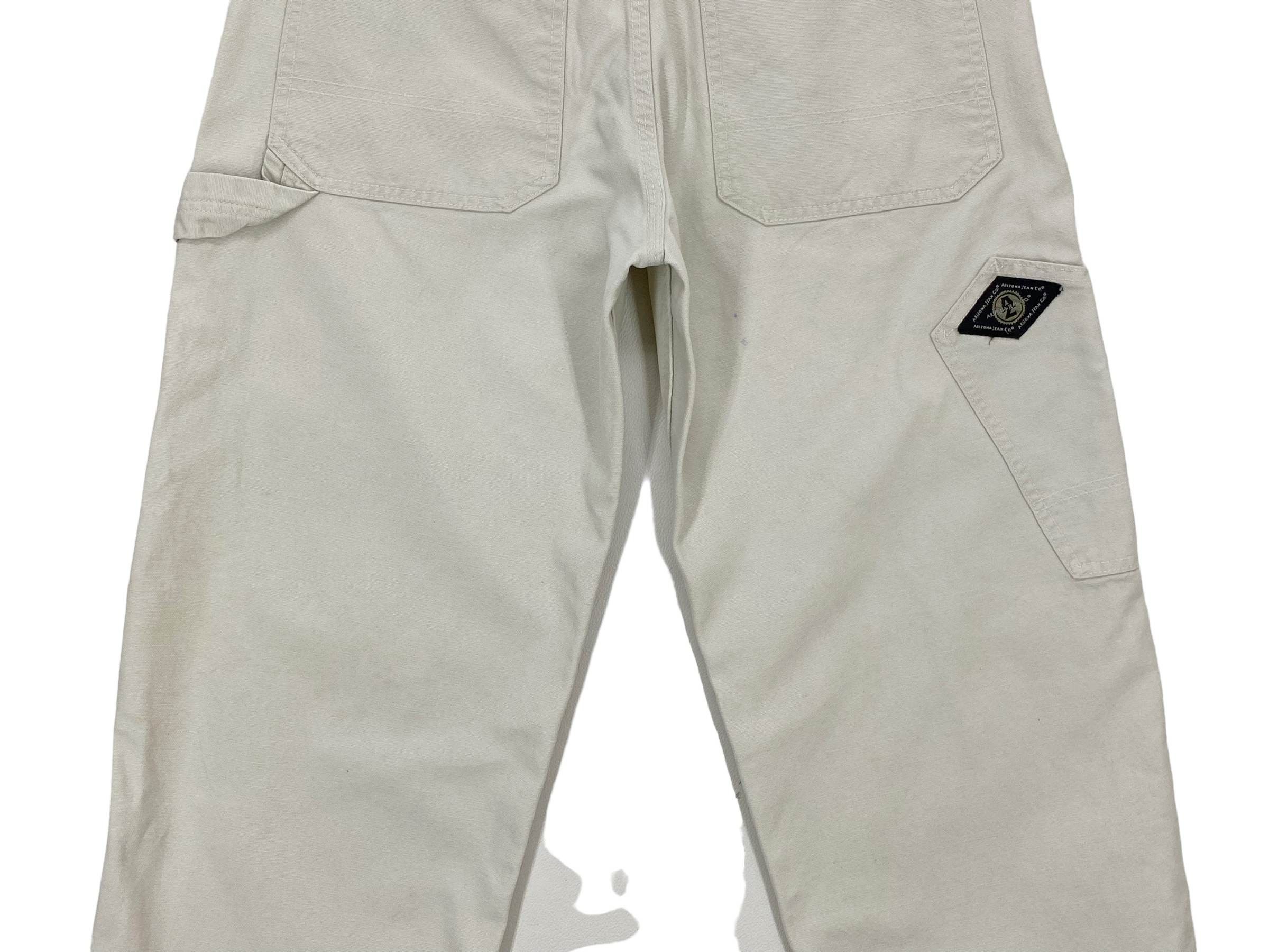 Japanese Brand Arizona Carpenter Jeans Hickory Skateboard Distressed Size US 32 / EU 48 - 6 Thumbnail