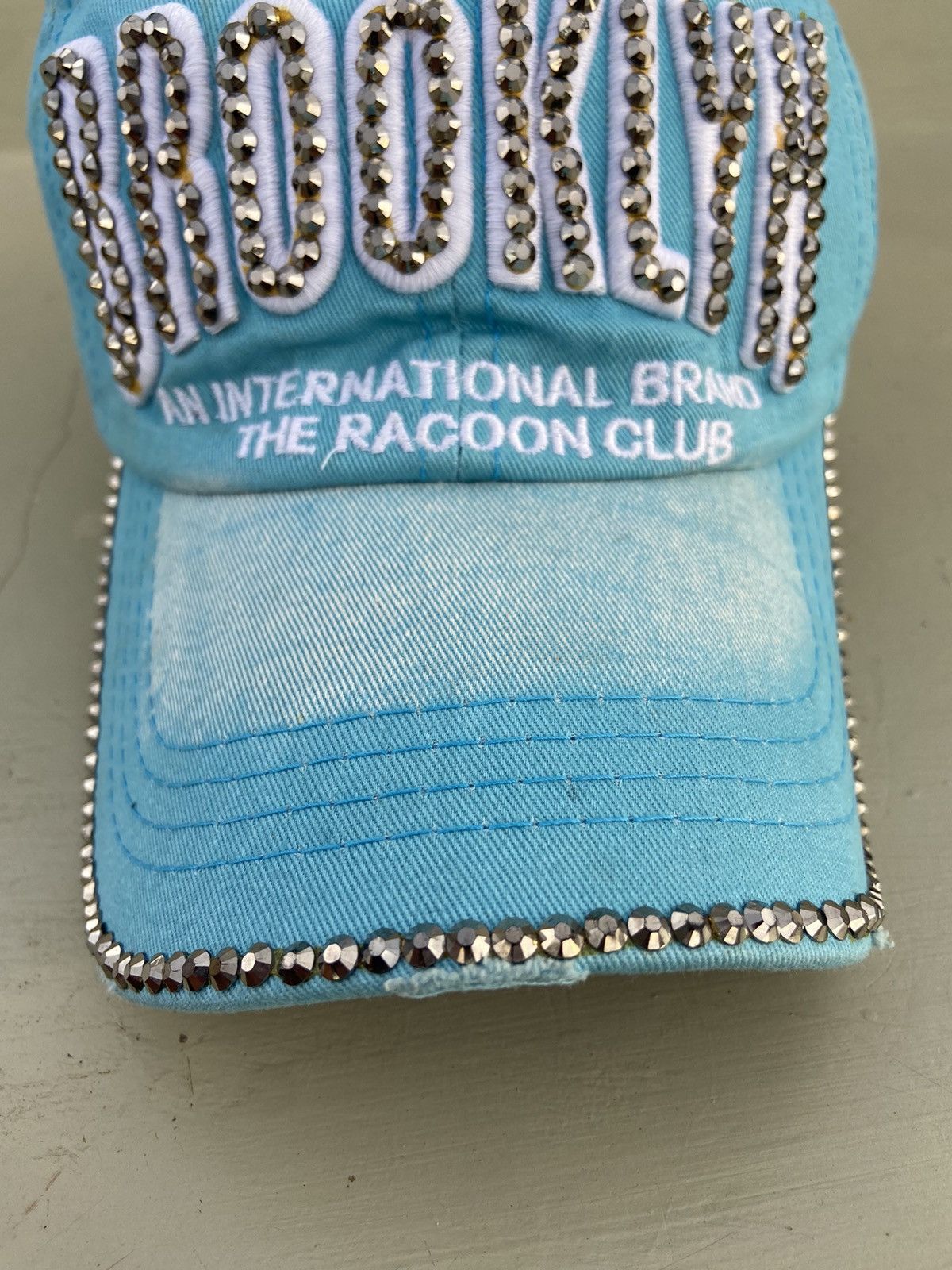 If Six Was Nine 2000s t2cap brooklyn denim hat blue washed Size ONE SIZE - 6 Thumbnail