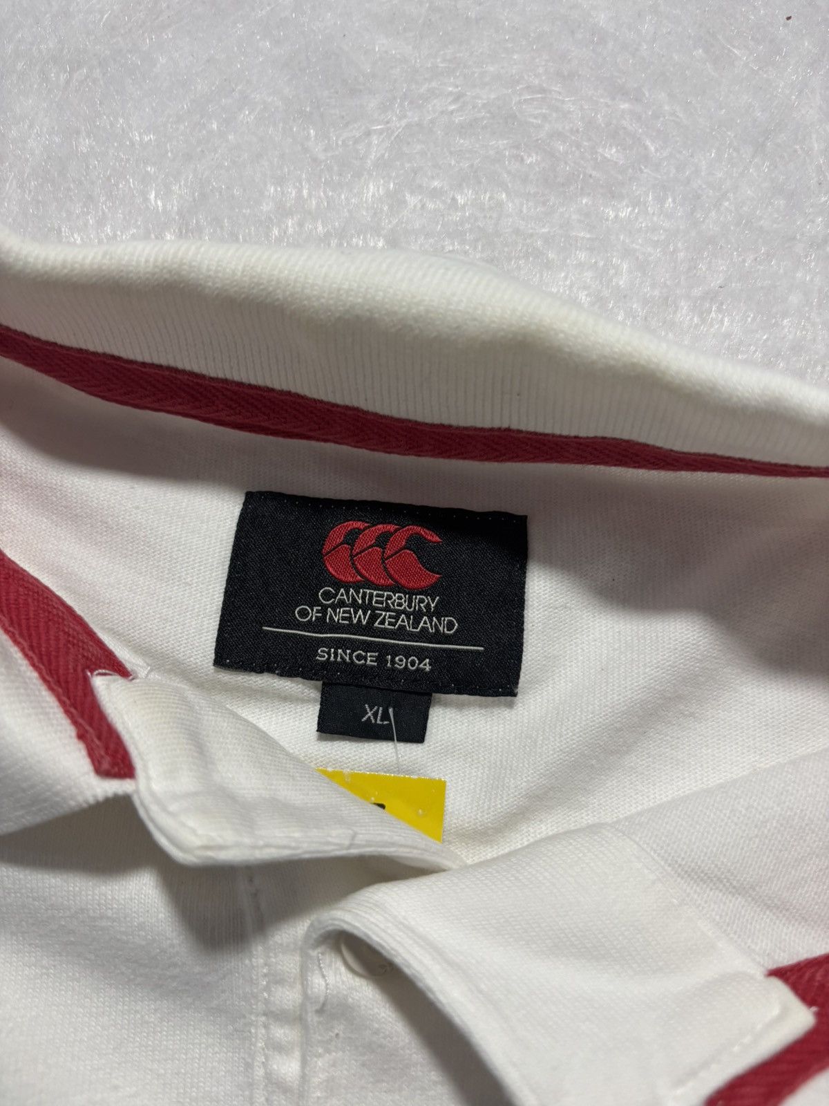Canterbury of New Zealand Canterbury England Polo Rugby Shirt Size US XL / EU 56 / 4 - 3 Thumbnail