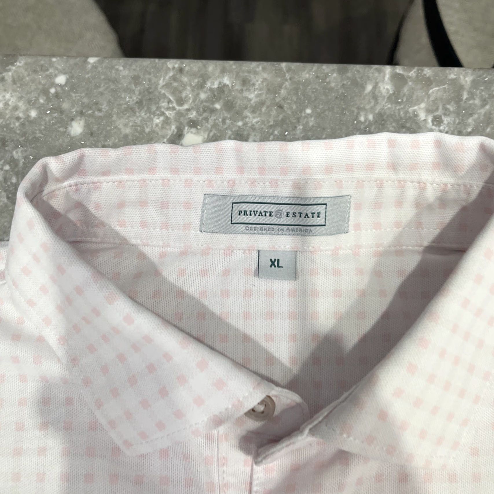 Vintage Private Estate PGA Reach Carolinas Pink Polo XL Men Size US XL / EU 56 / 4 - 3 Thumbnail