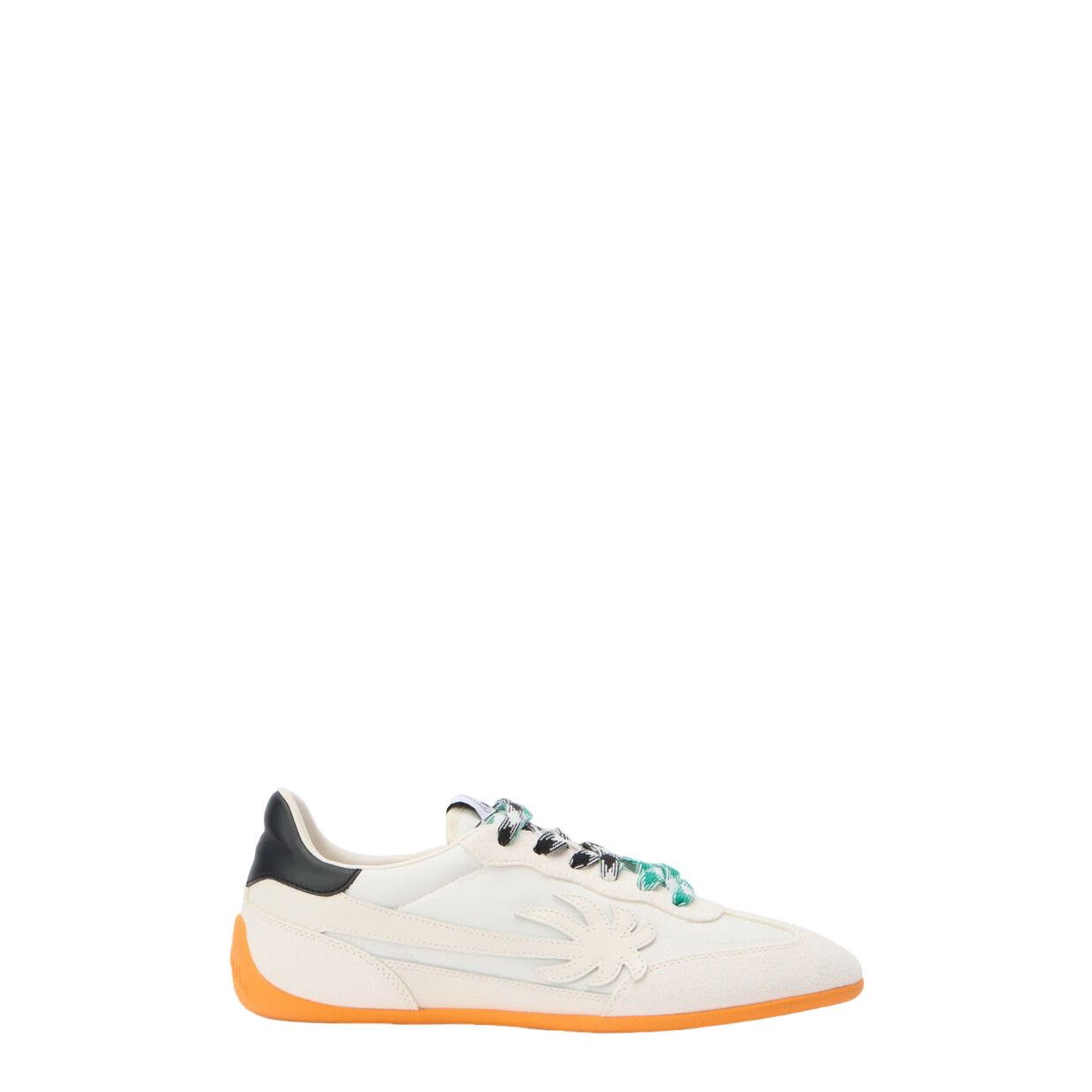 PALM ANGELS PA 5 White/Orange Sneakers New & Authentic (Men'