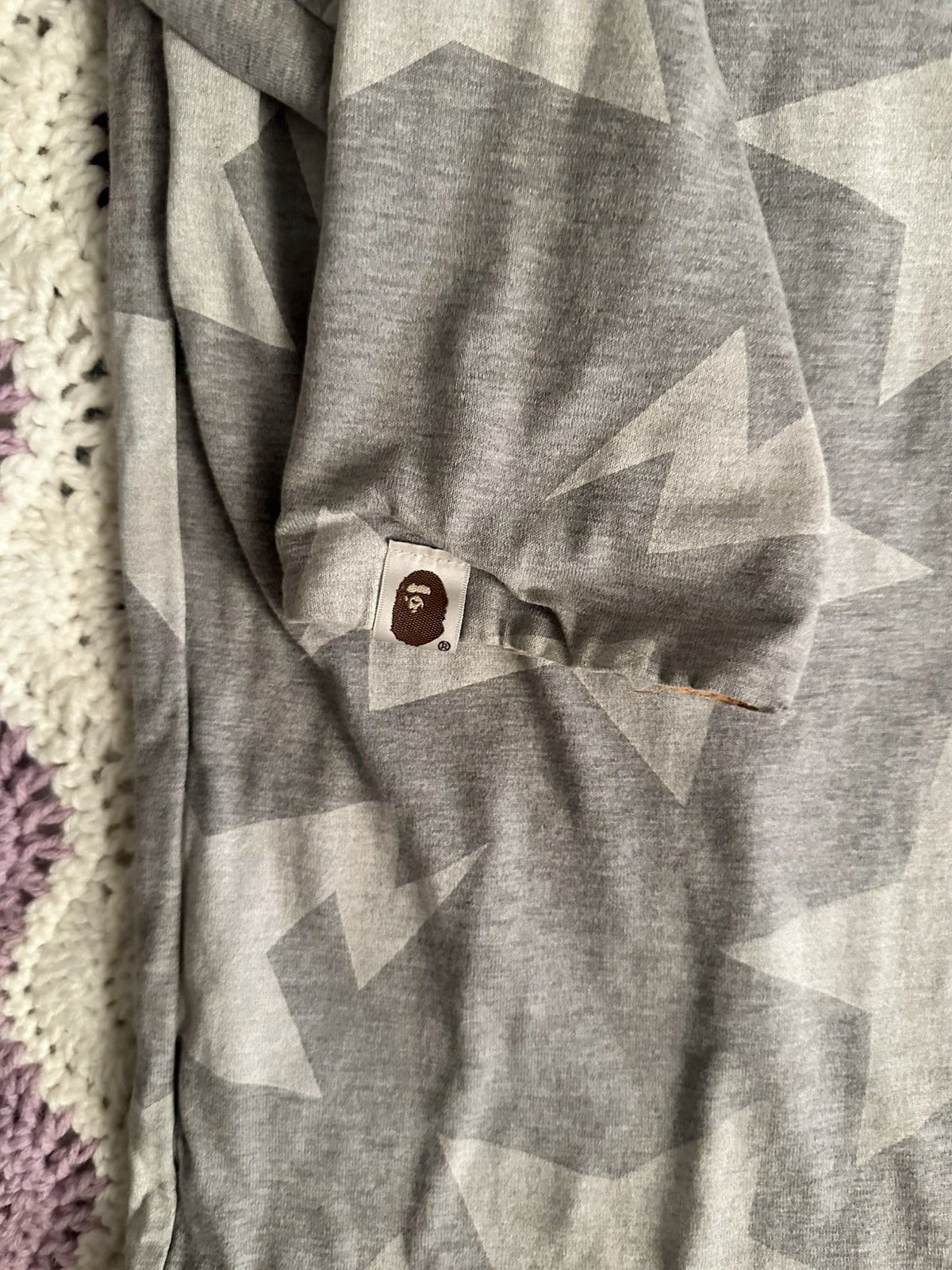 Bape × Nigo Reversible Bape “Sta” Long Sleeve, Orange “A Bathing Ape” XL Size US XL / EU 56 / 4 - 2 Thumbnail