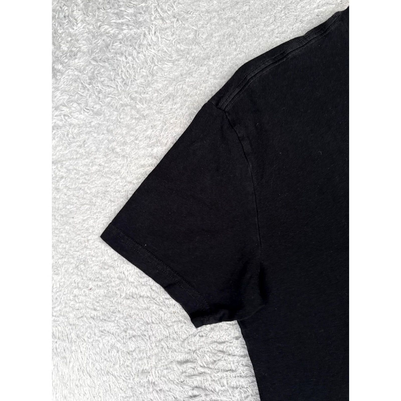 Polo Ralph Lauren Polo Ralph Lauren Shirt Mens Large Black V-Neck Short Sleeve Cotton Tee Tagless Size US L / EU 52-54 / 3 - 3 Thumbnail