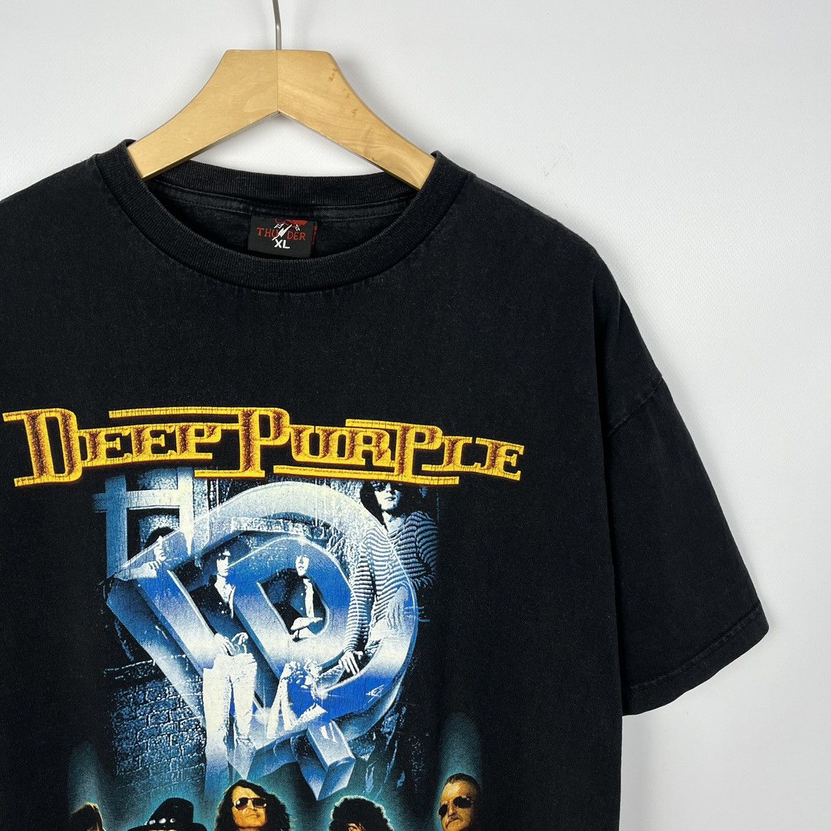 Band Tees Vintage Deep Purple rock band tee 90’s Size US XL / EU 56 / 4 - 2 Thumbnail