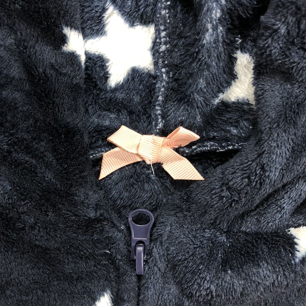 Beauty Beast × If Six Was Nine × mercibeaucoup Crazy🔥 Japanese Brand 3D Black Star Bear Ear Fleece Jacket Size US M / EU 48-50 / 2 - 4 Thumbnail