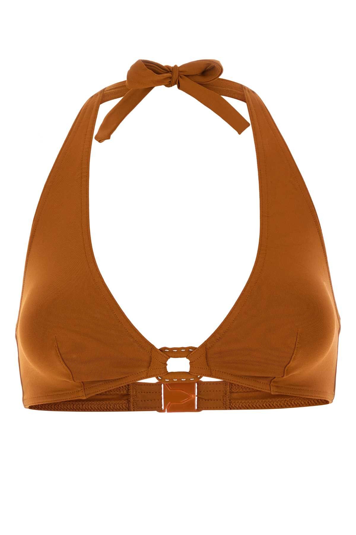 ERES Caramel Stretch Nylon Navire Bikini Top Size M / US 6-8 / IT 42-44 - 1 Thumbnail