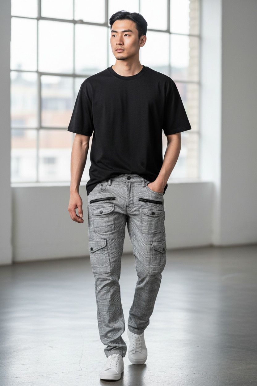 Japanese Brand Japanese Avail Bondage Cyberpunk Multi-Pocket Cargo Buckle Size US 28 / EU 44 - 1 Thumbnail
