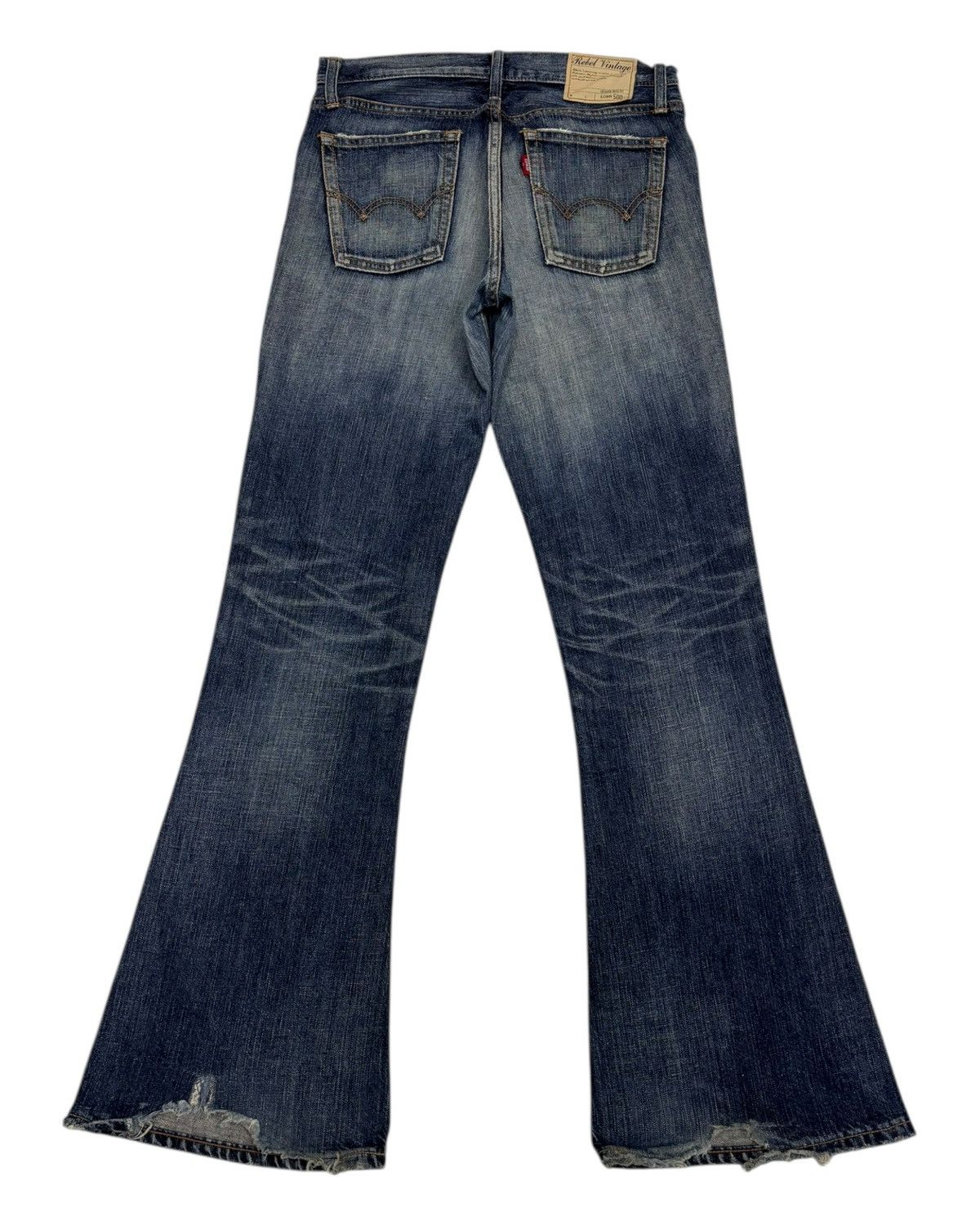 Edwin × Hysteric Glamour × If Six Was Nine Flare Jeans Edwin 500 Rebel Vintage Bootcut Denim Jeans Size US 30 / EU 46 - 2 Thumbnail