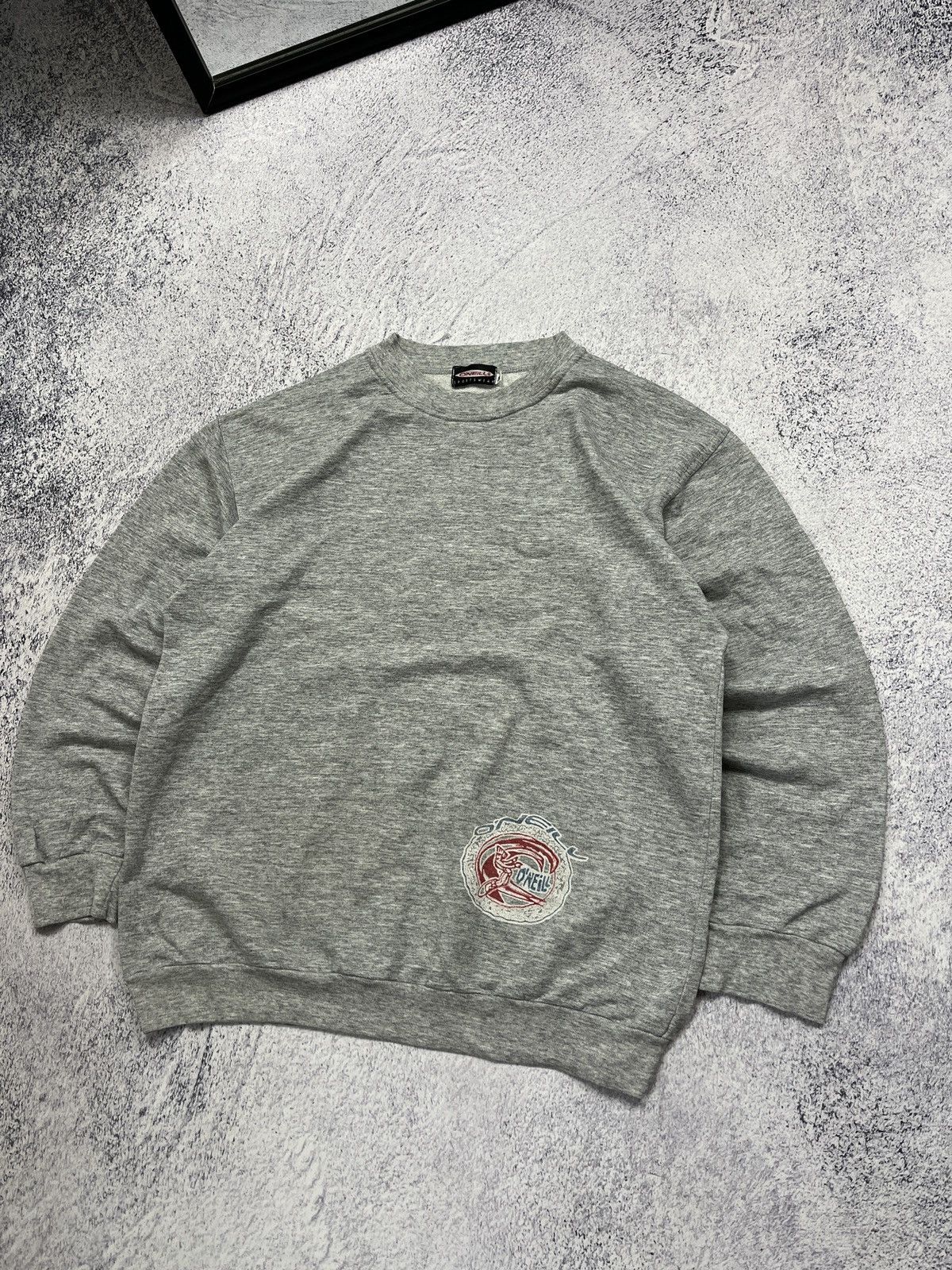O'Neill × Vintage Oneil Vintage Sweatshirt Y2k Style Big Back Logo Longsleeve Size US M / EU 48-50 / 2 - 5 Thumbnail